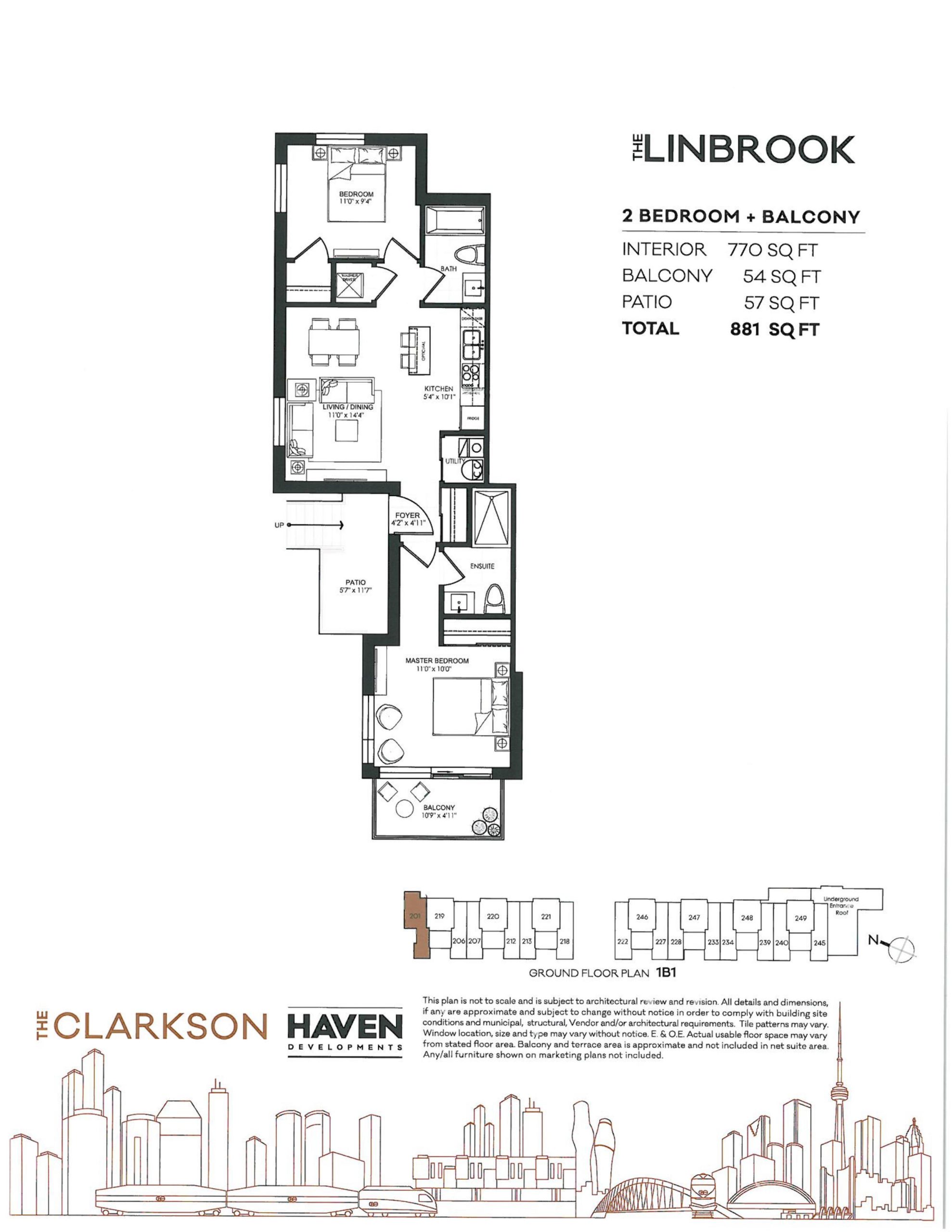 The Linbrook floor plan