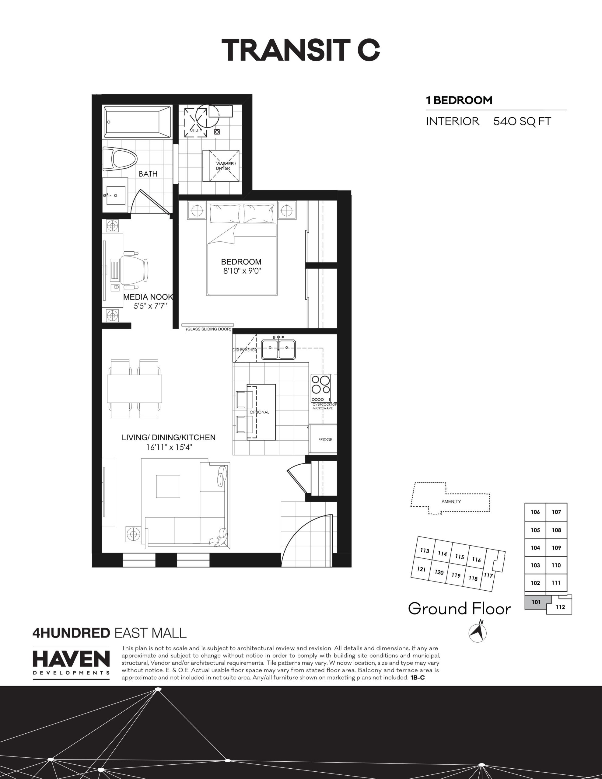 Transit C floor plan