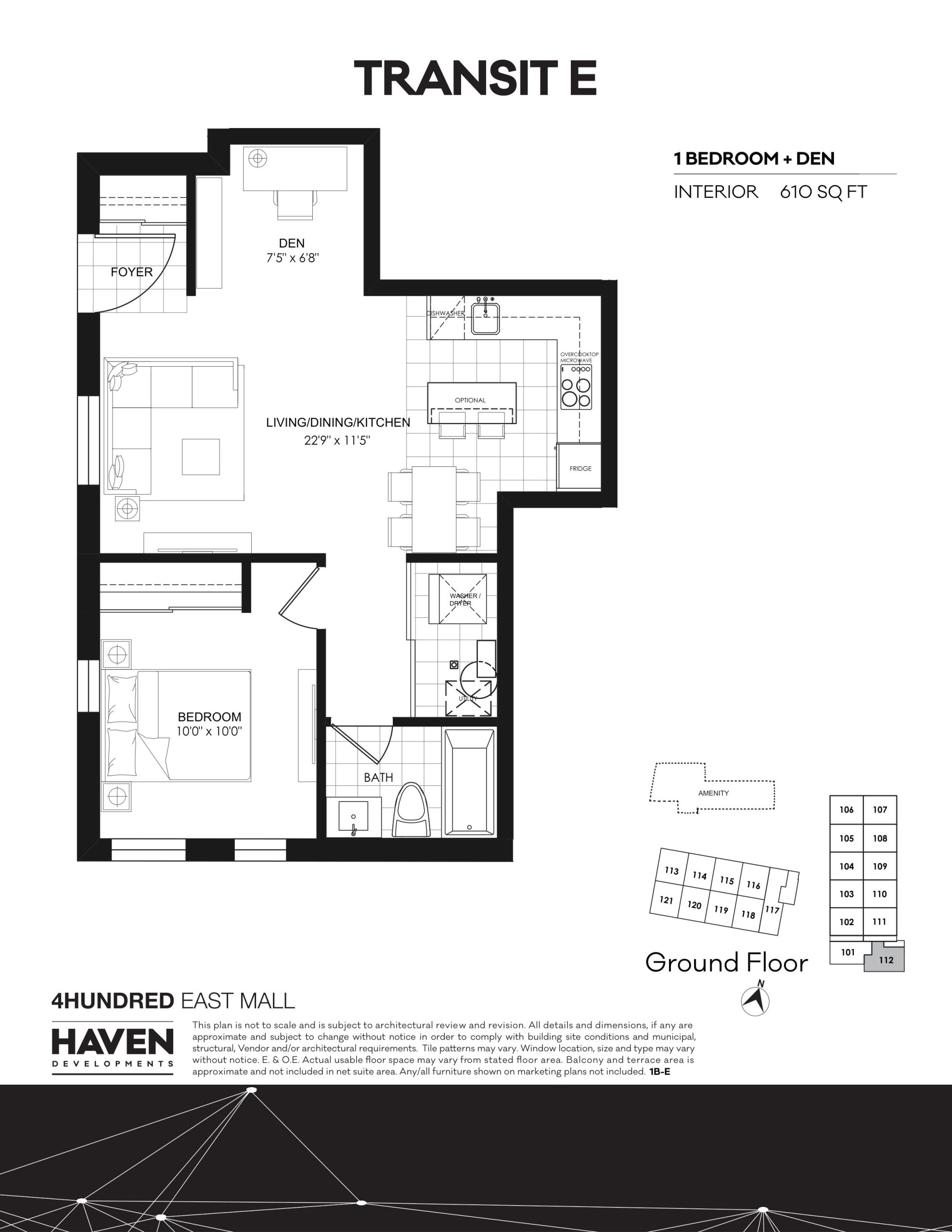Transit E floor plan
