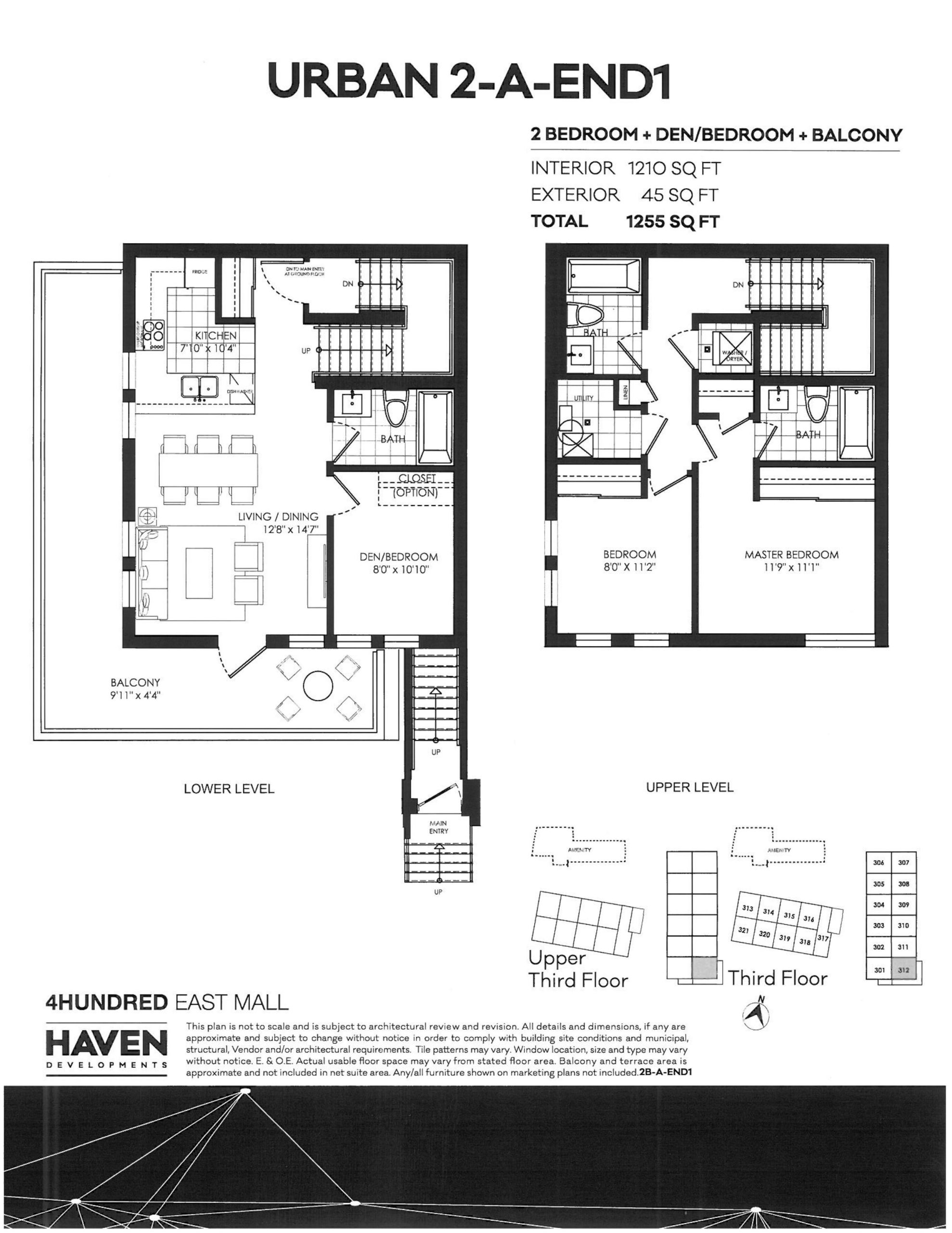 Urban 2-A-End1 floor plan