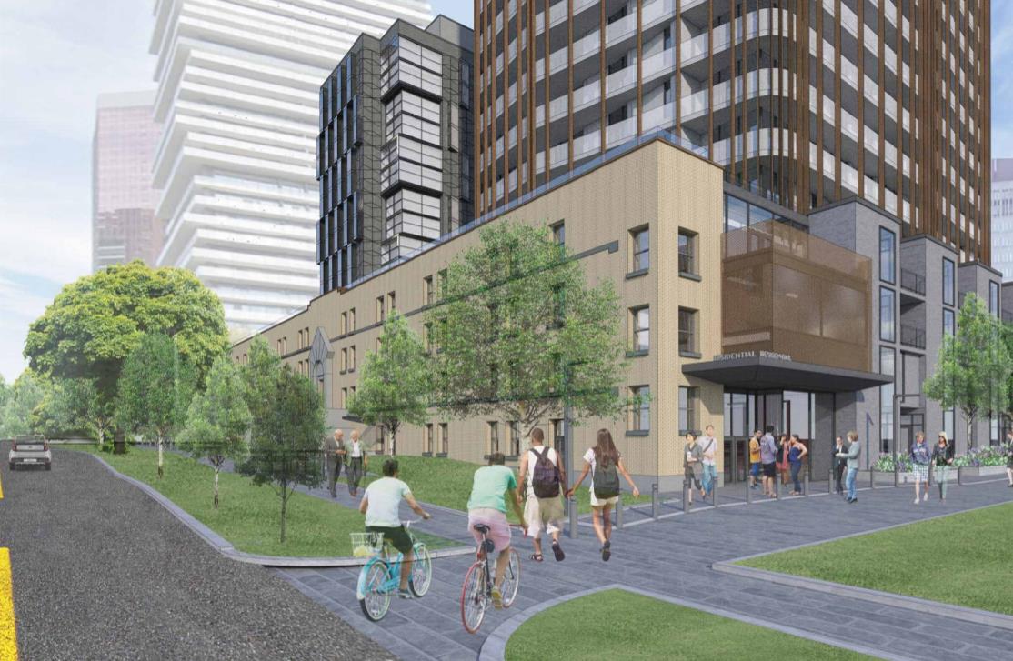 95 St. Joseph Street in Toronto — rendering 1
