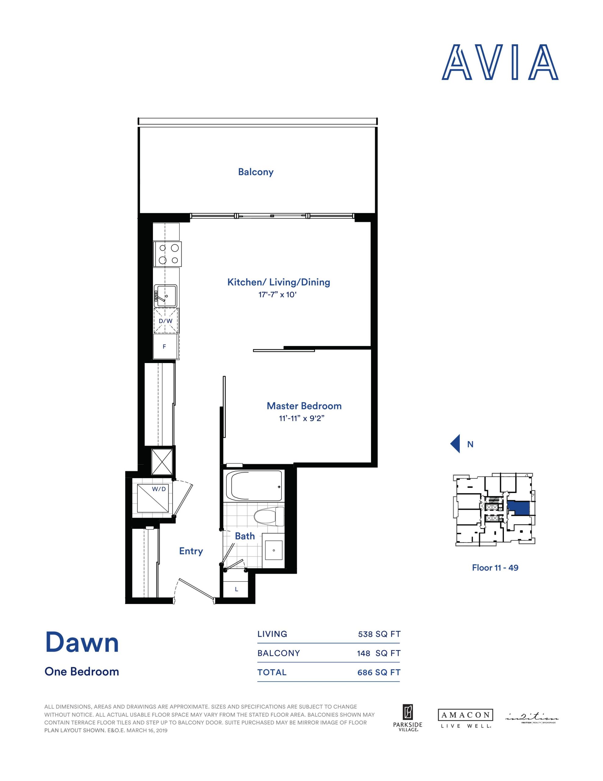 Dawn floor plan