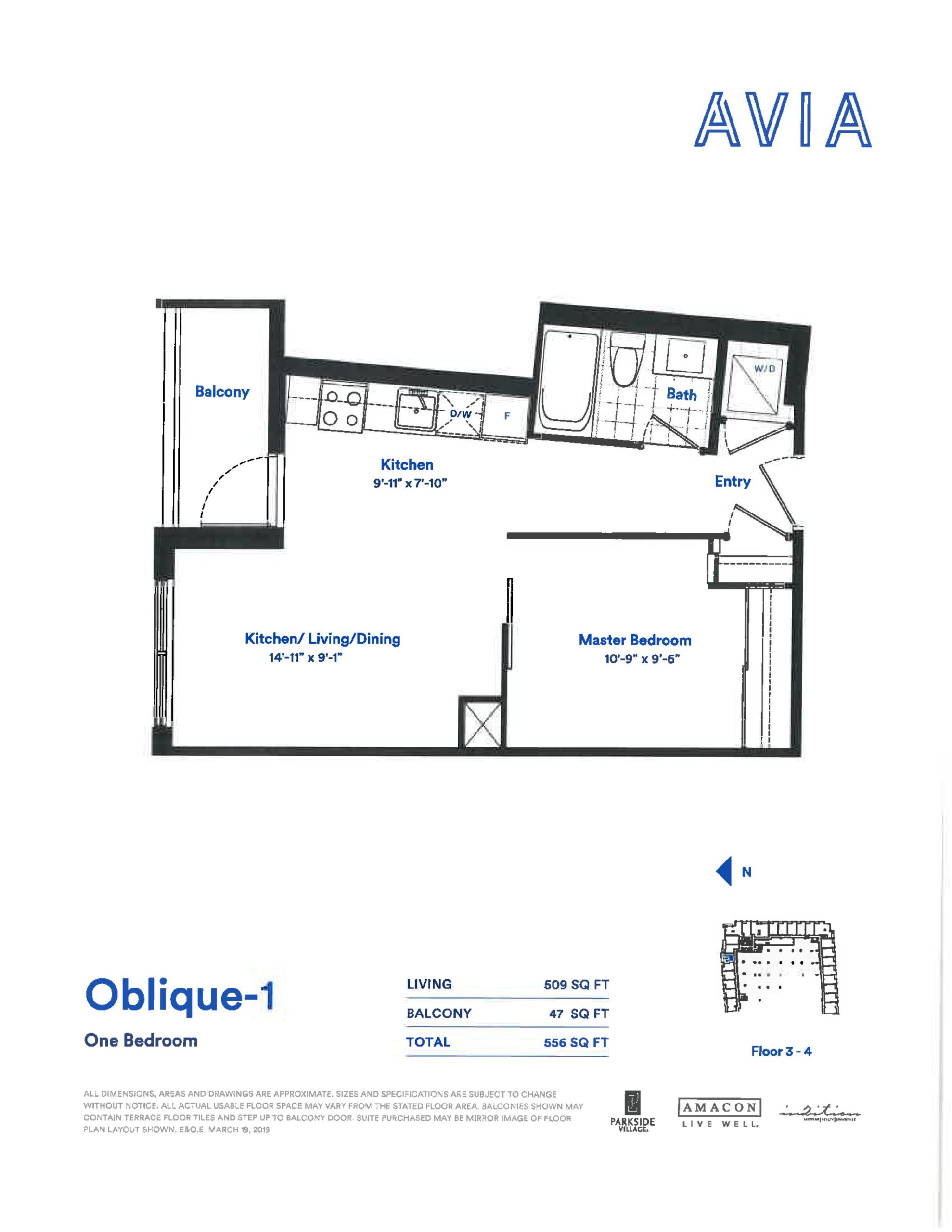 Oblique-1 floor plan