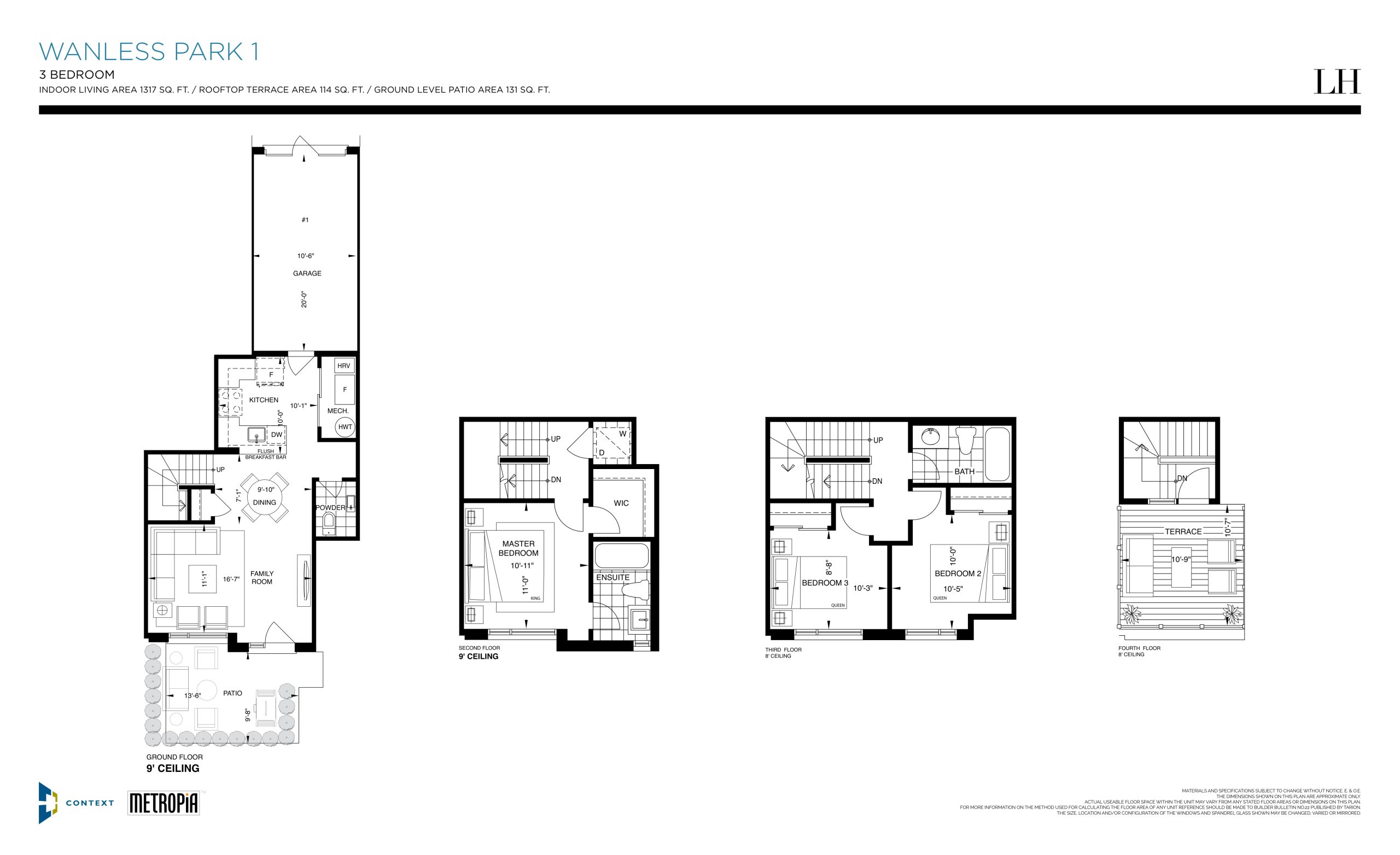 Wanless Park 1 floor plan