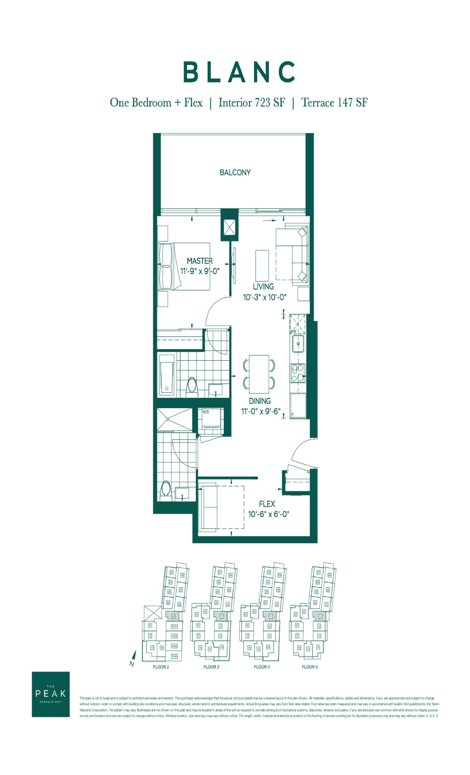 Blanc floor plan