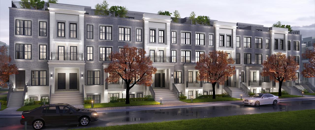 The Reserve at East Mineola in Mississauga — rendering 3