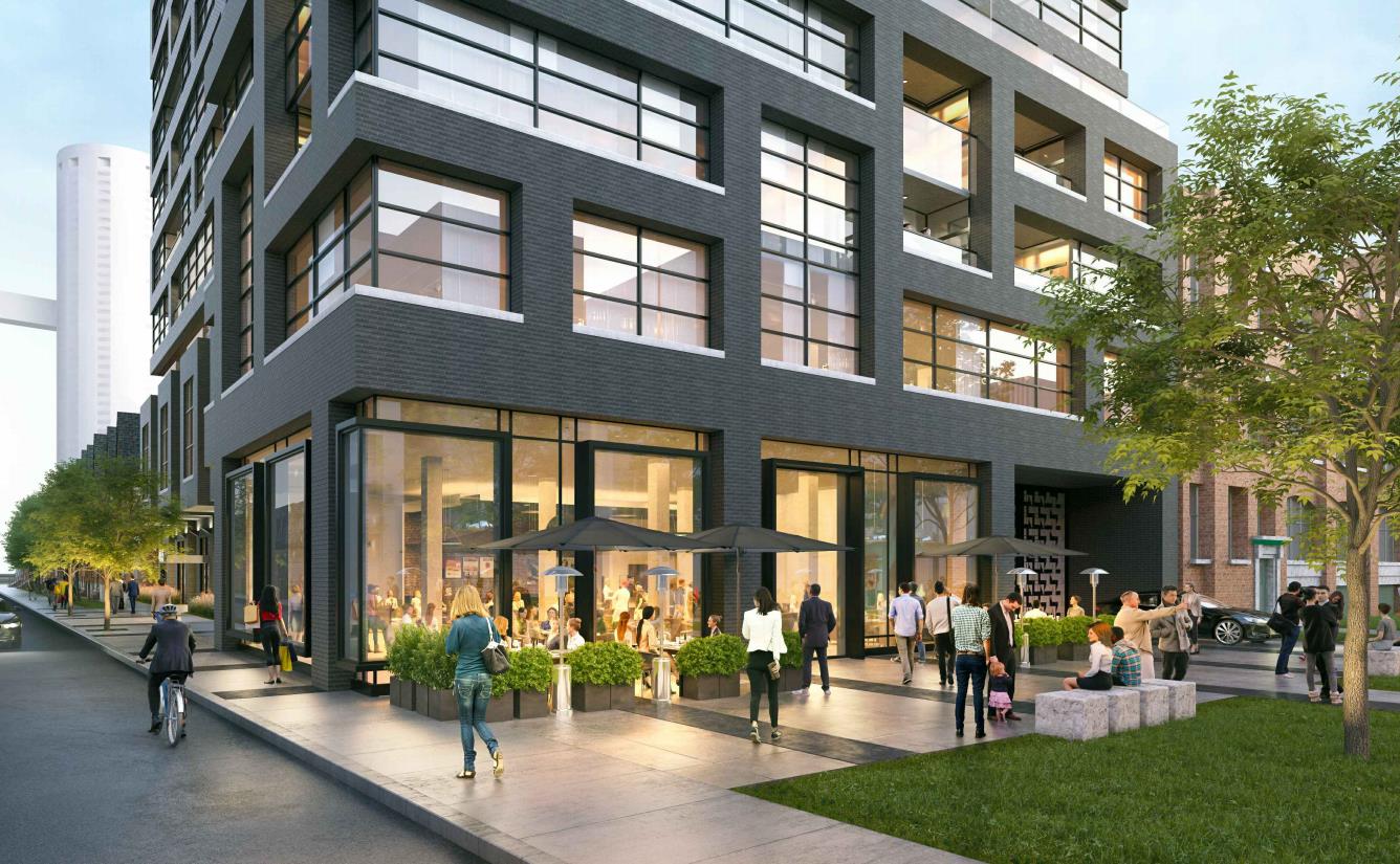485 Wellington Street West in Toronto — rendering 3