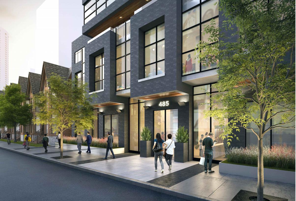 485 Wellington Street West in Toronto — rendering 4
