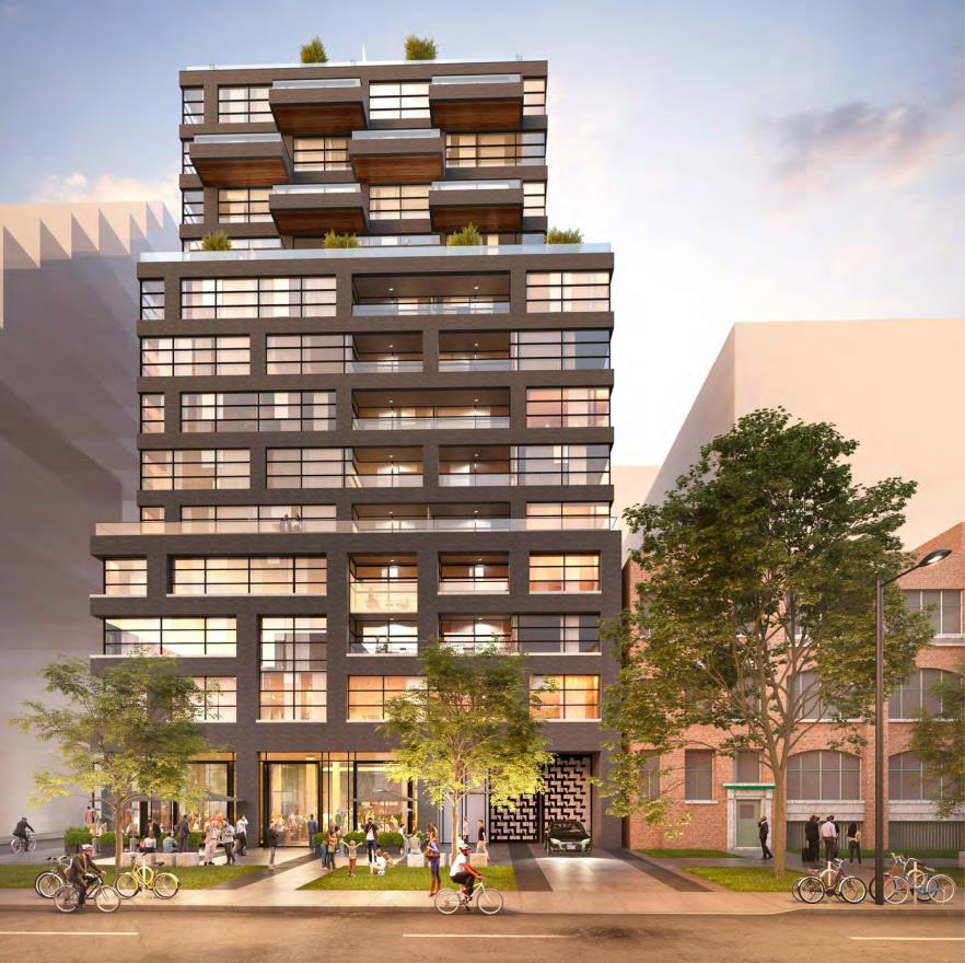 485 Wellington Street West in Toronto — rendering 2