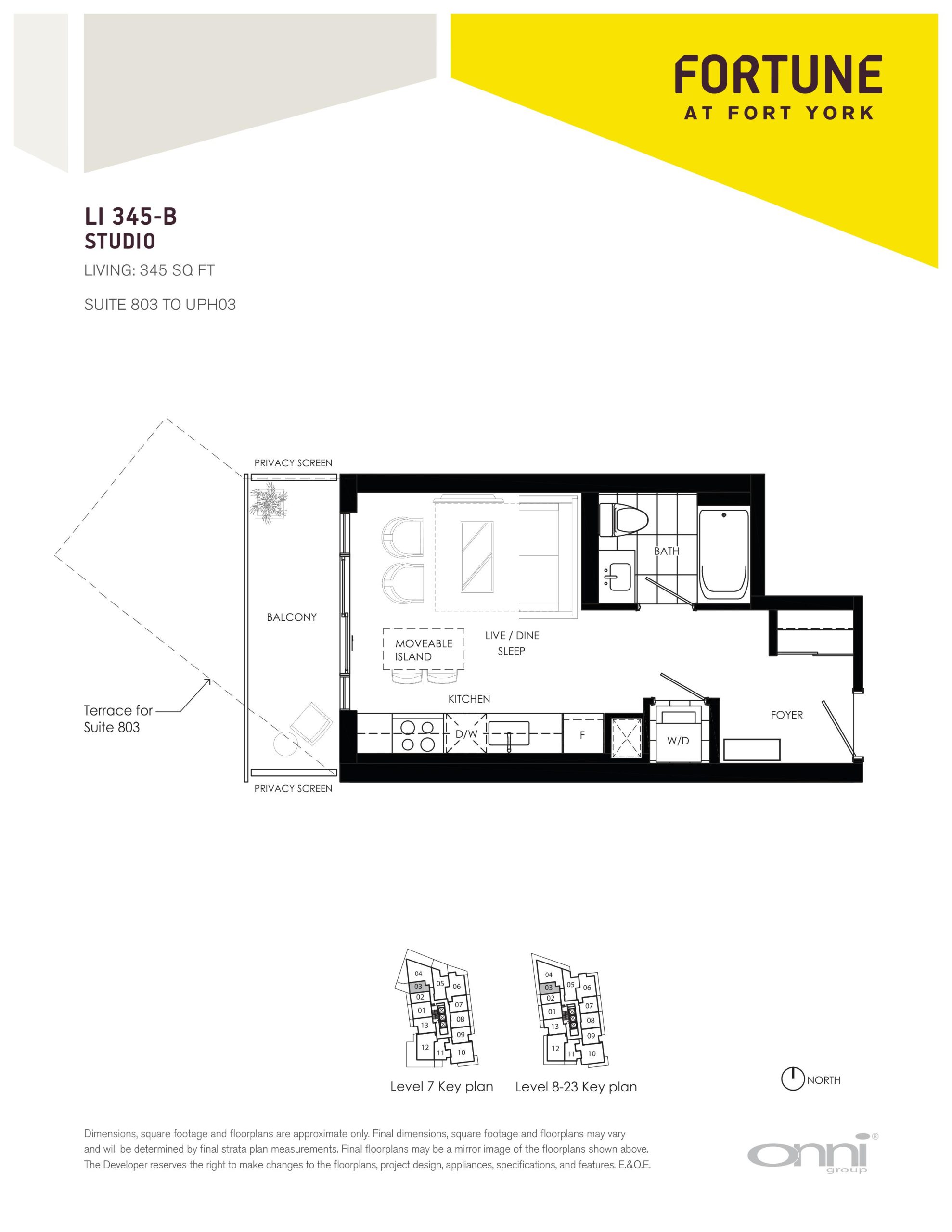 LI 345-B floor plan