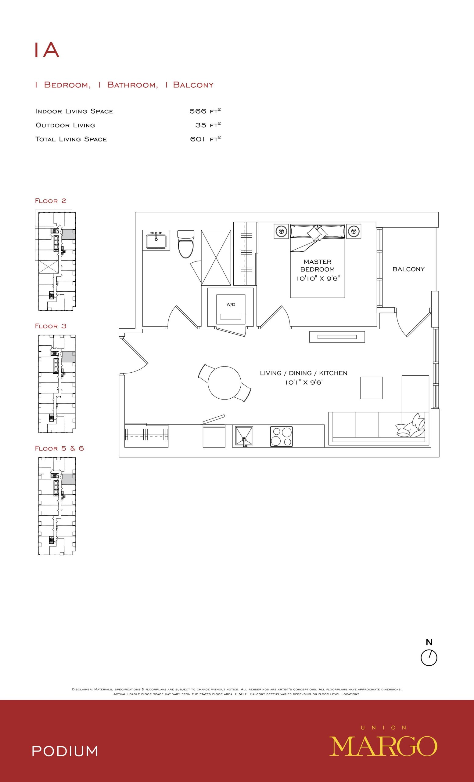 1A floor plan