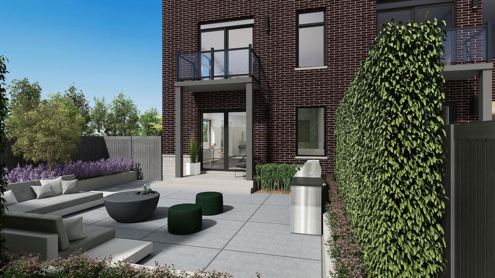 NuTowns in Pickering — rendering 5