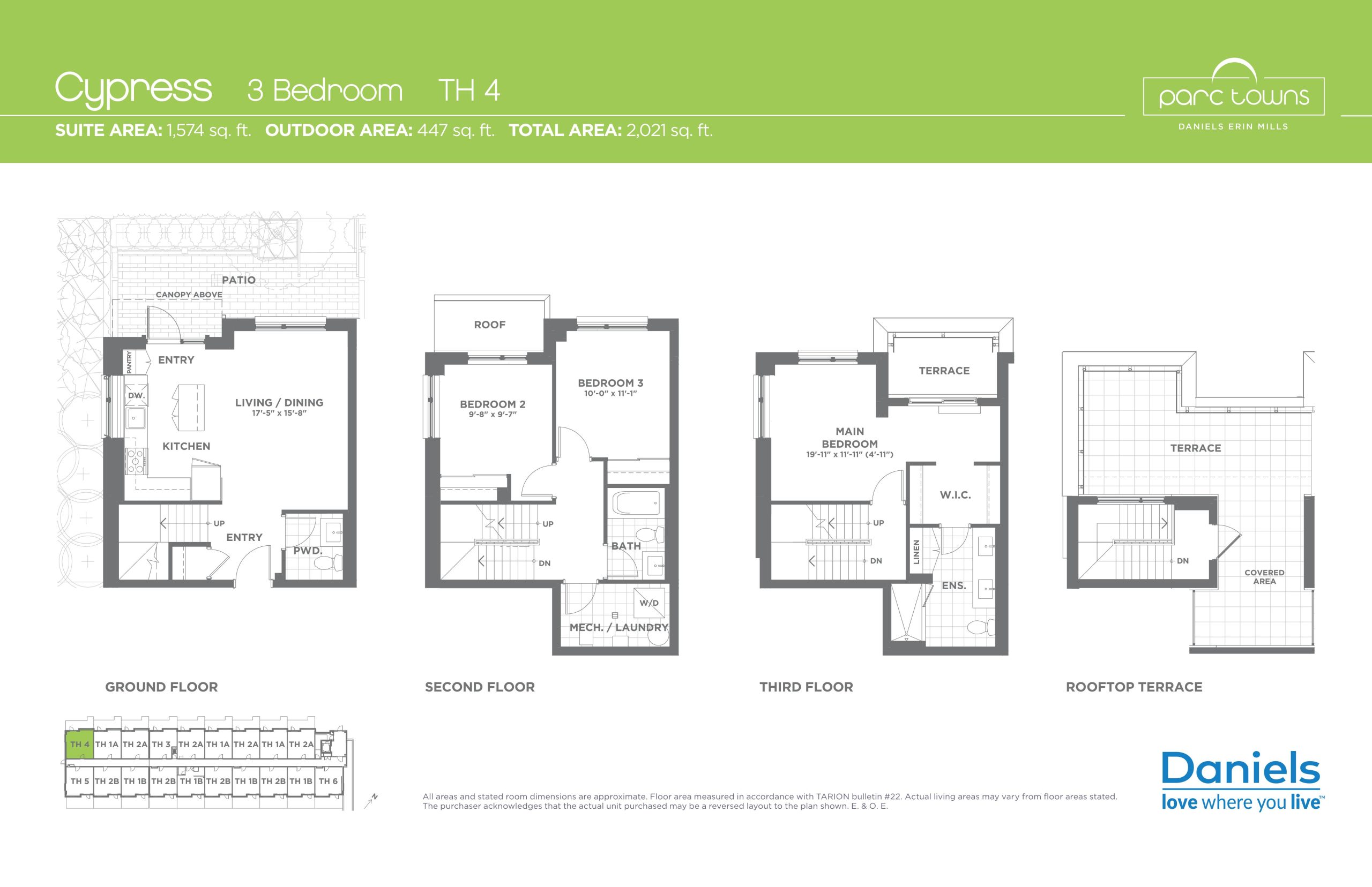 Cypress floor plan