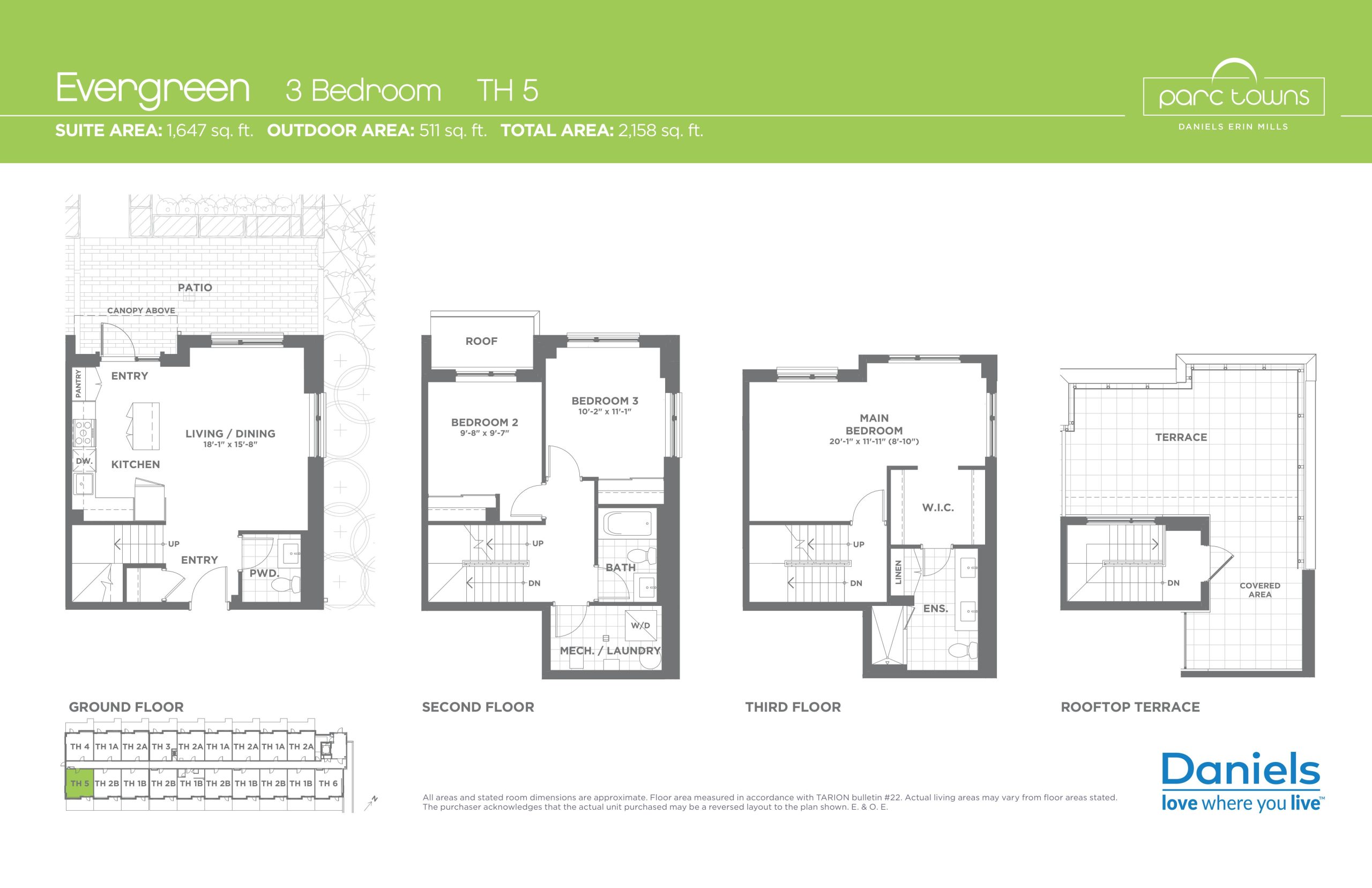 Evergreen floor plan