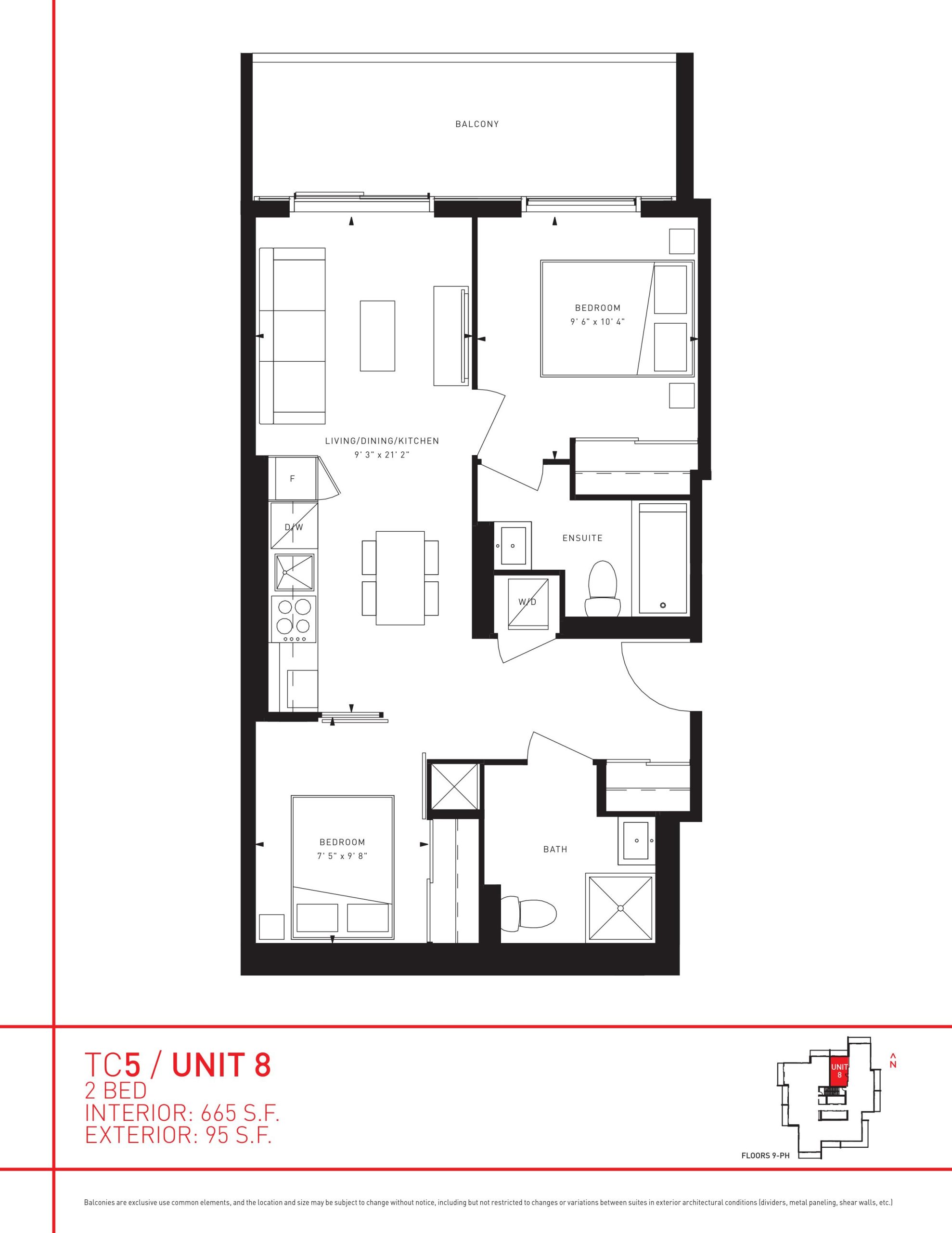 Unit 8 floor plan