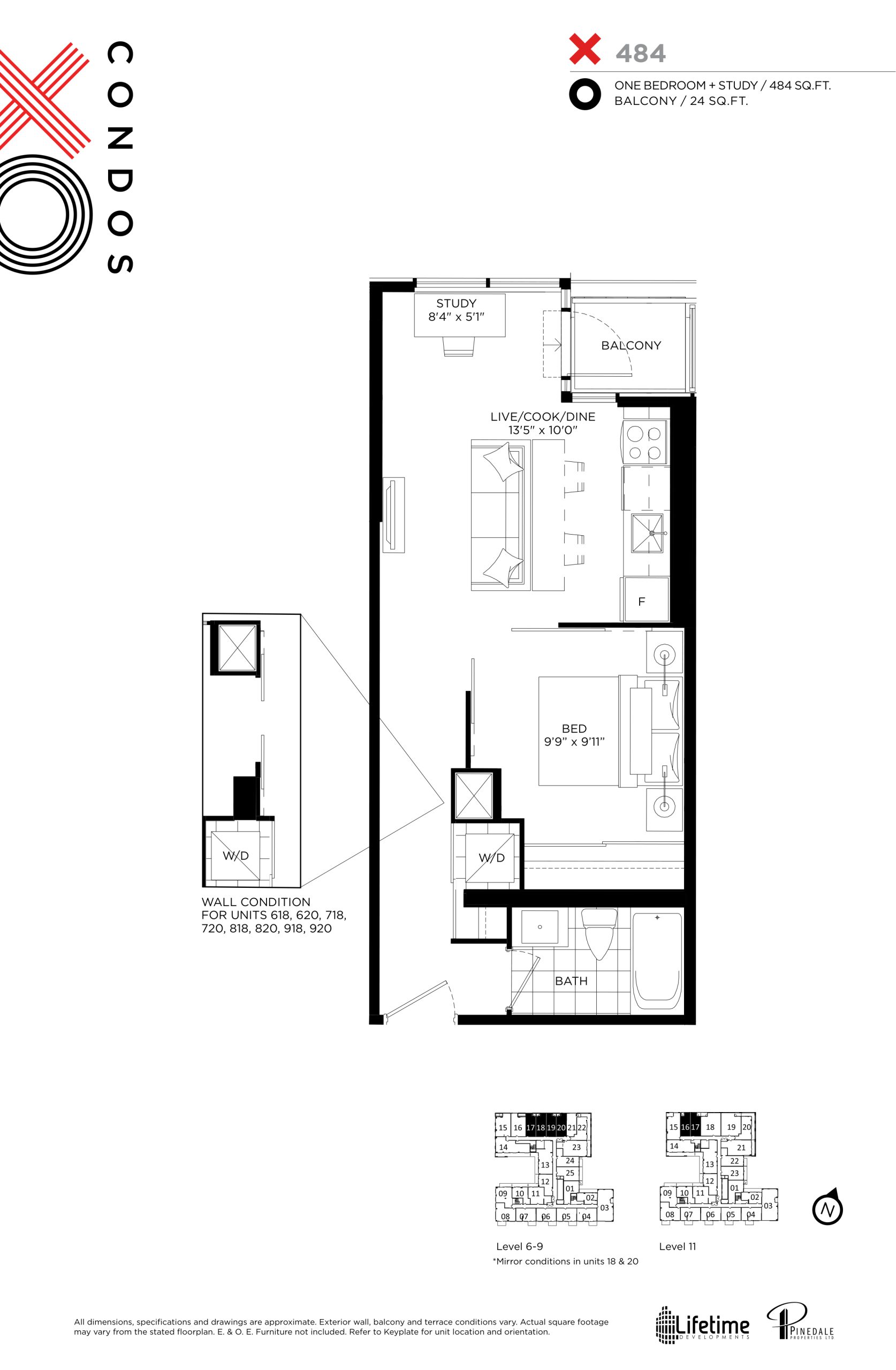 X484 floor plan