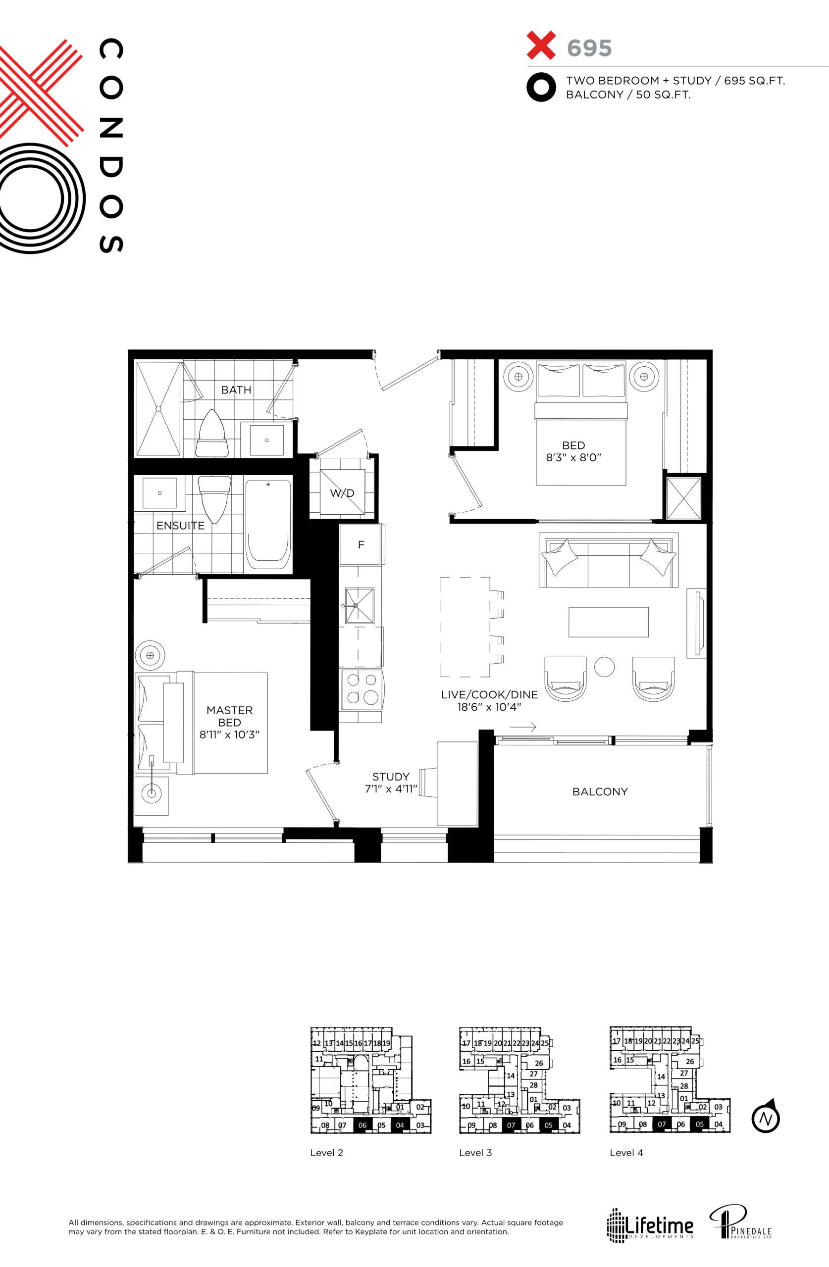 X695 floor plan
