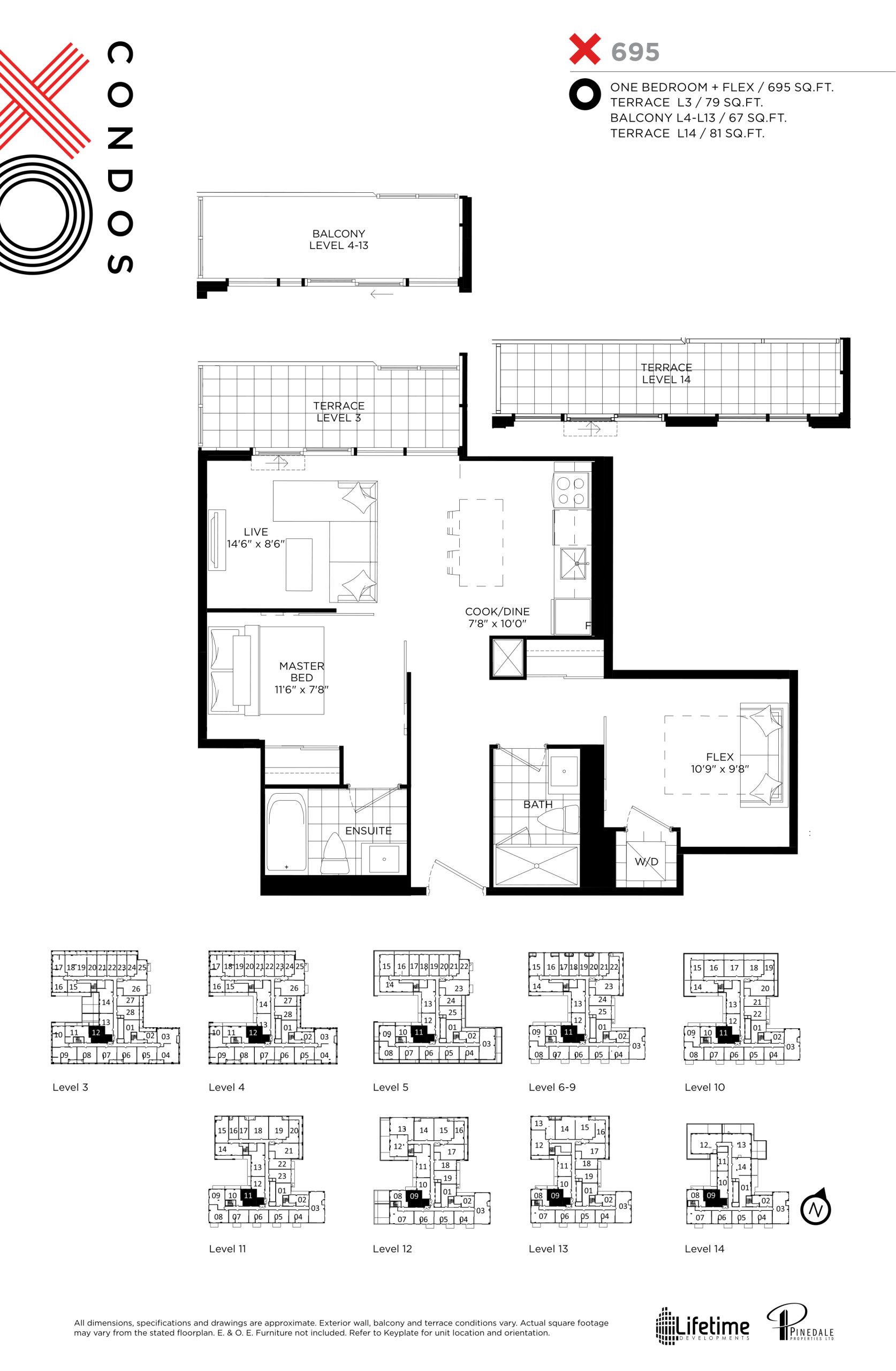 X695 floor plan