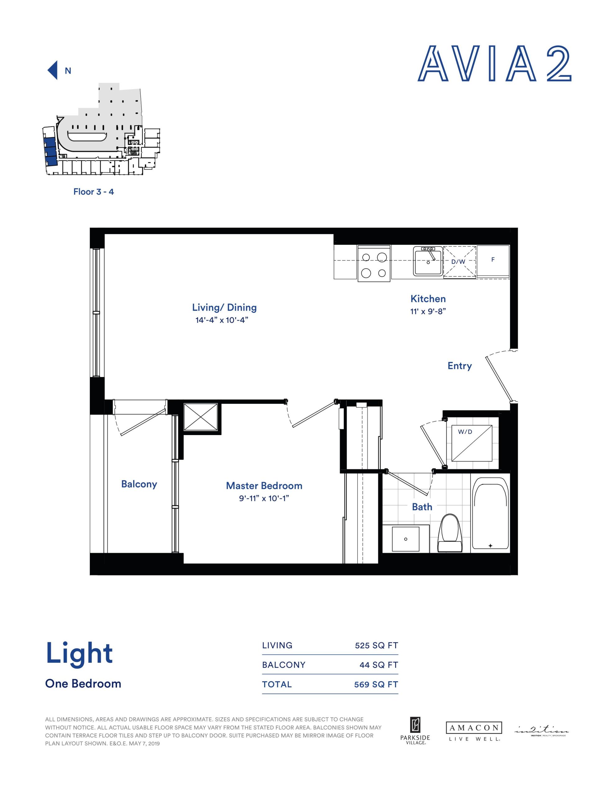 Light floor plan