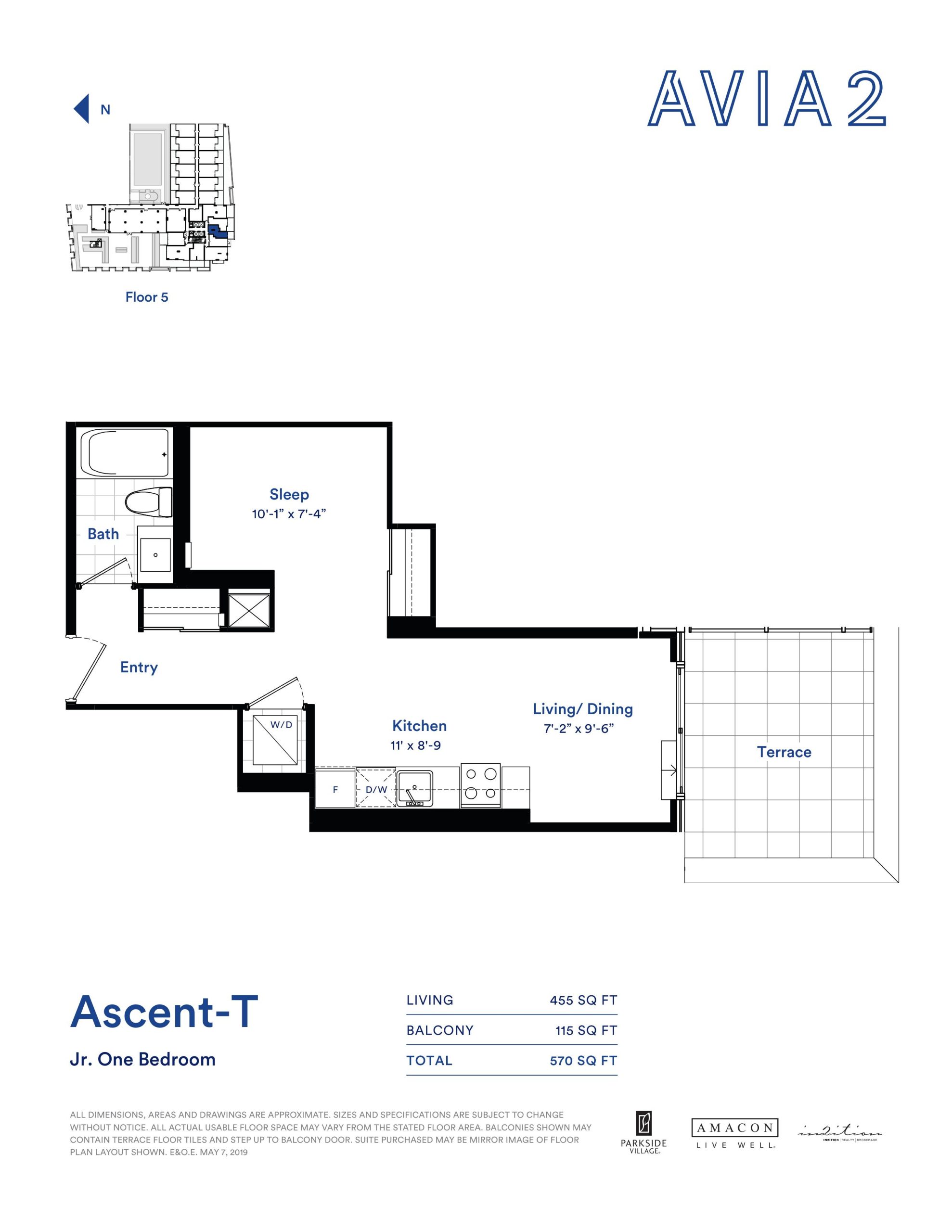 Ascent-T floor plan