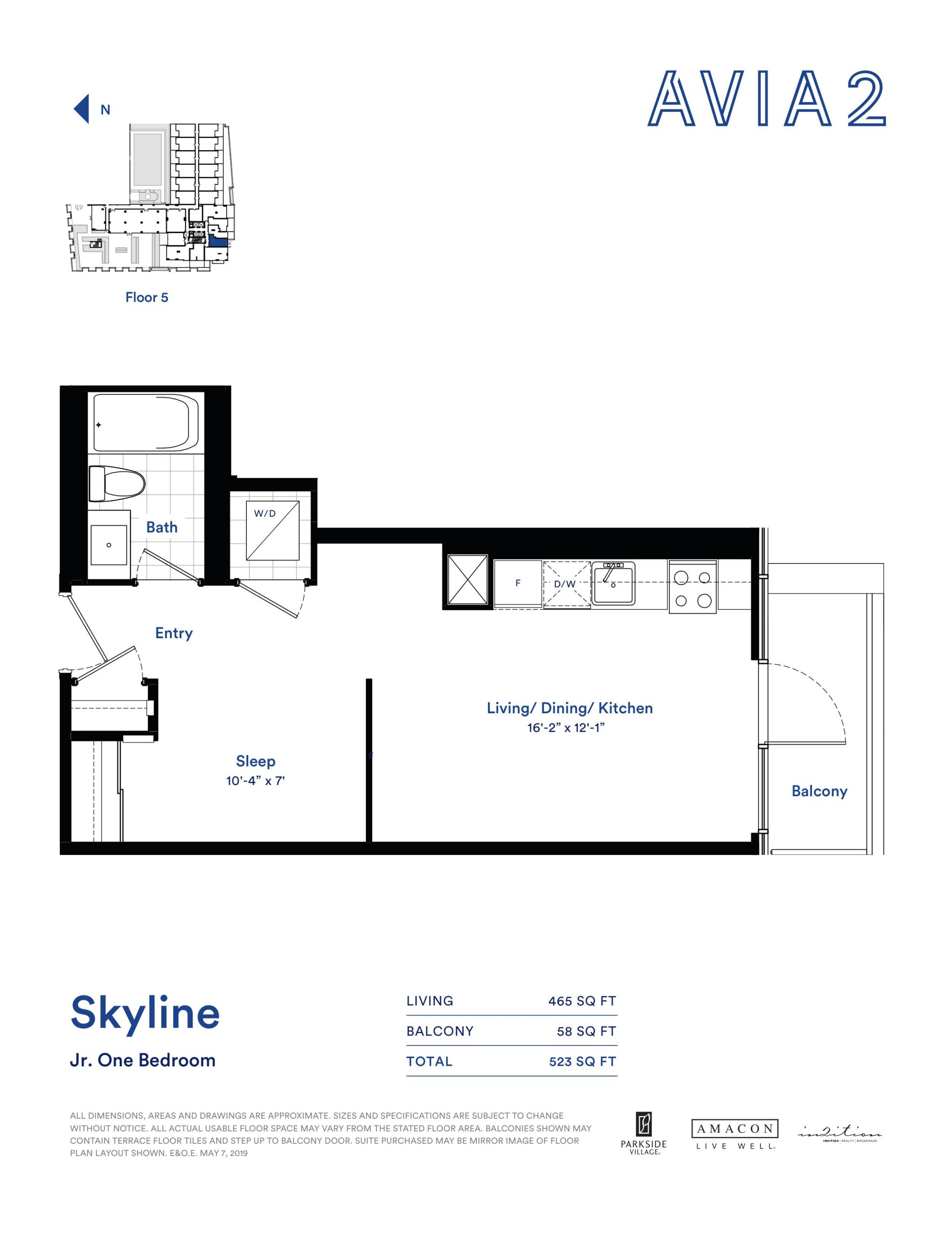 Skyline floor plan