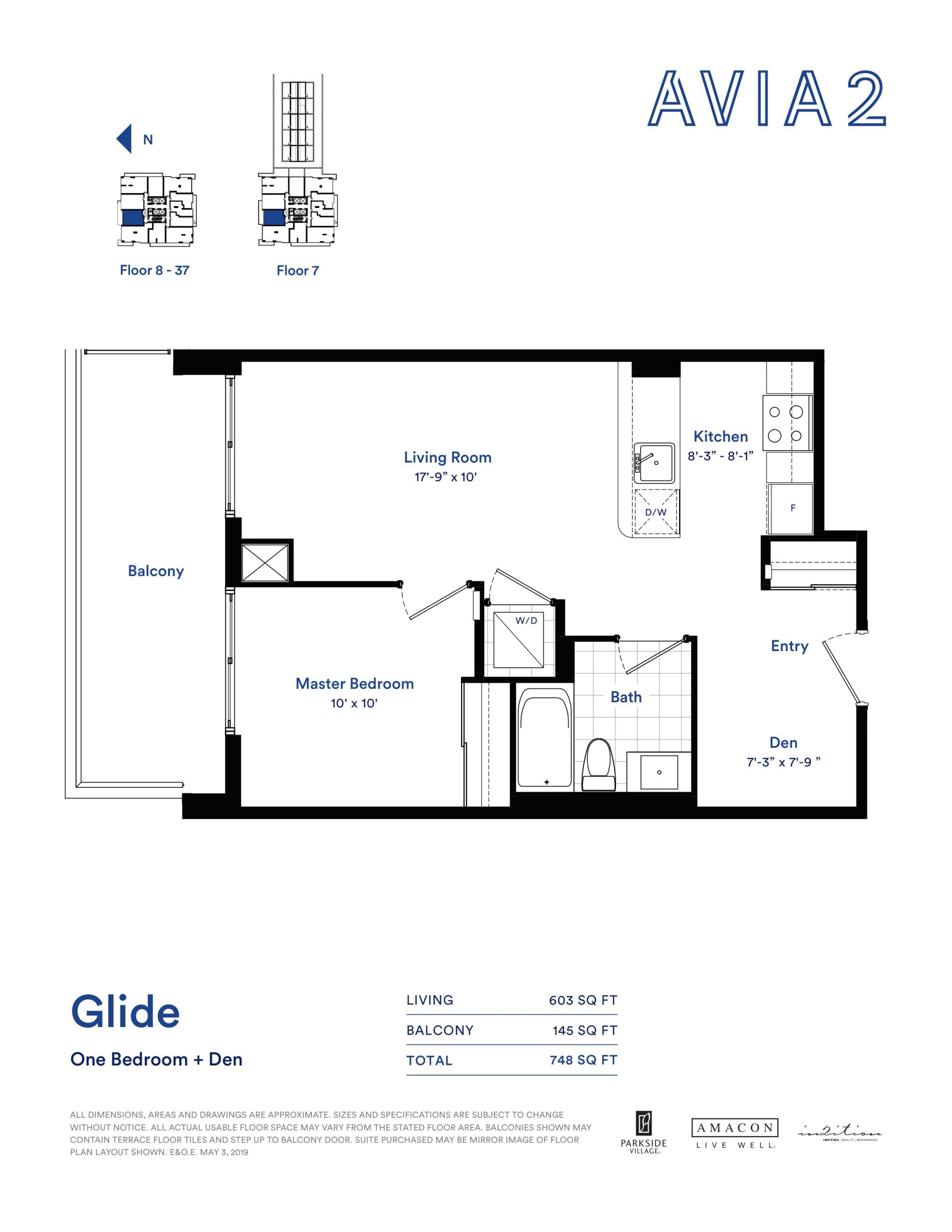 Glide floor plan