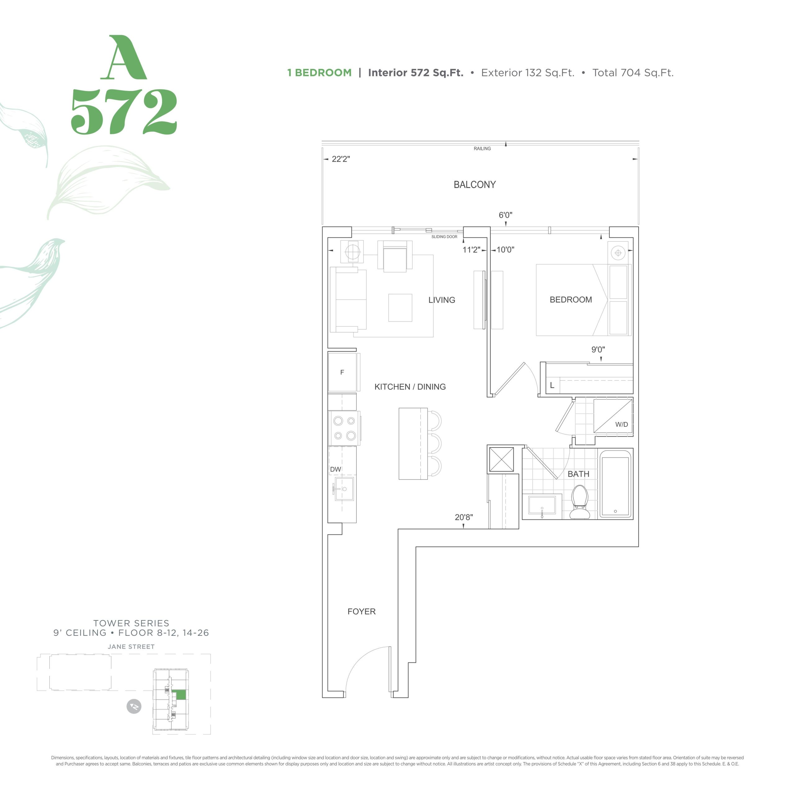 A572 floor plan