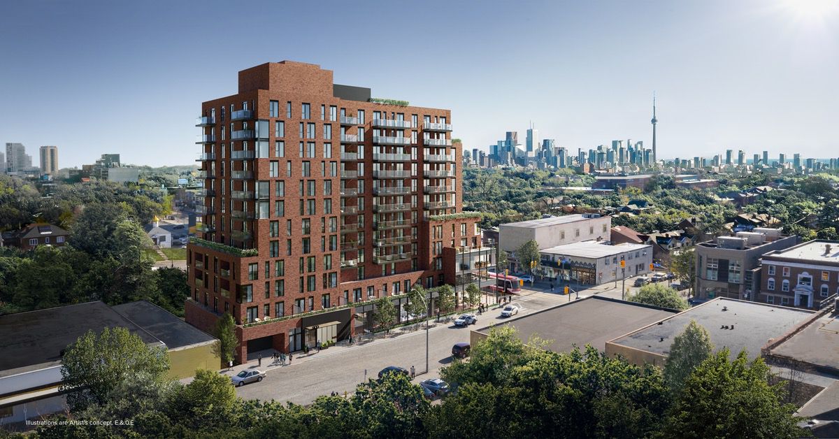 900 St. Clair West in Toronto — rendering 4