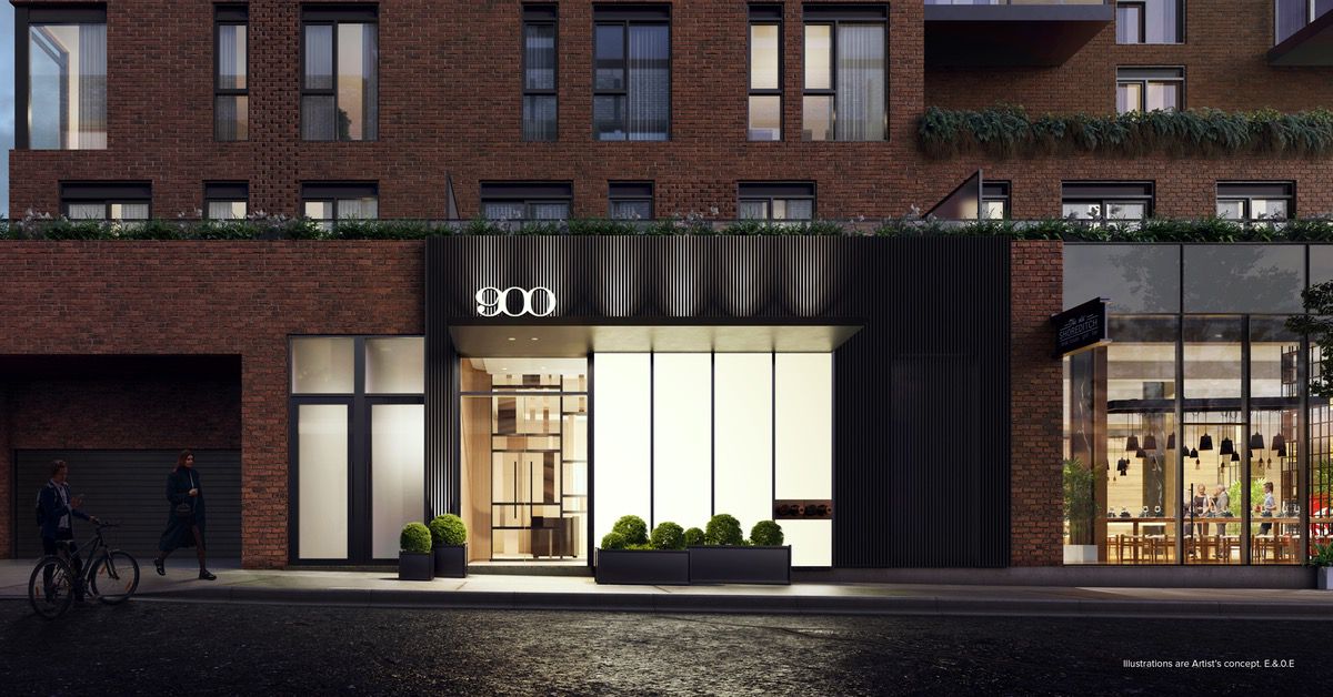 900 St. Clair West in Toronto — rendering 3