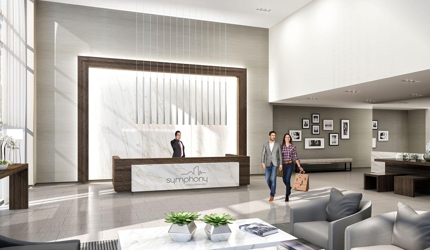 Symphony Condos in Brampton — rendering 3