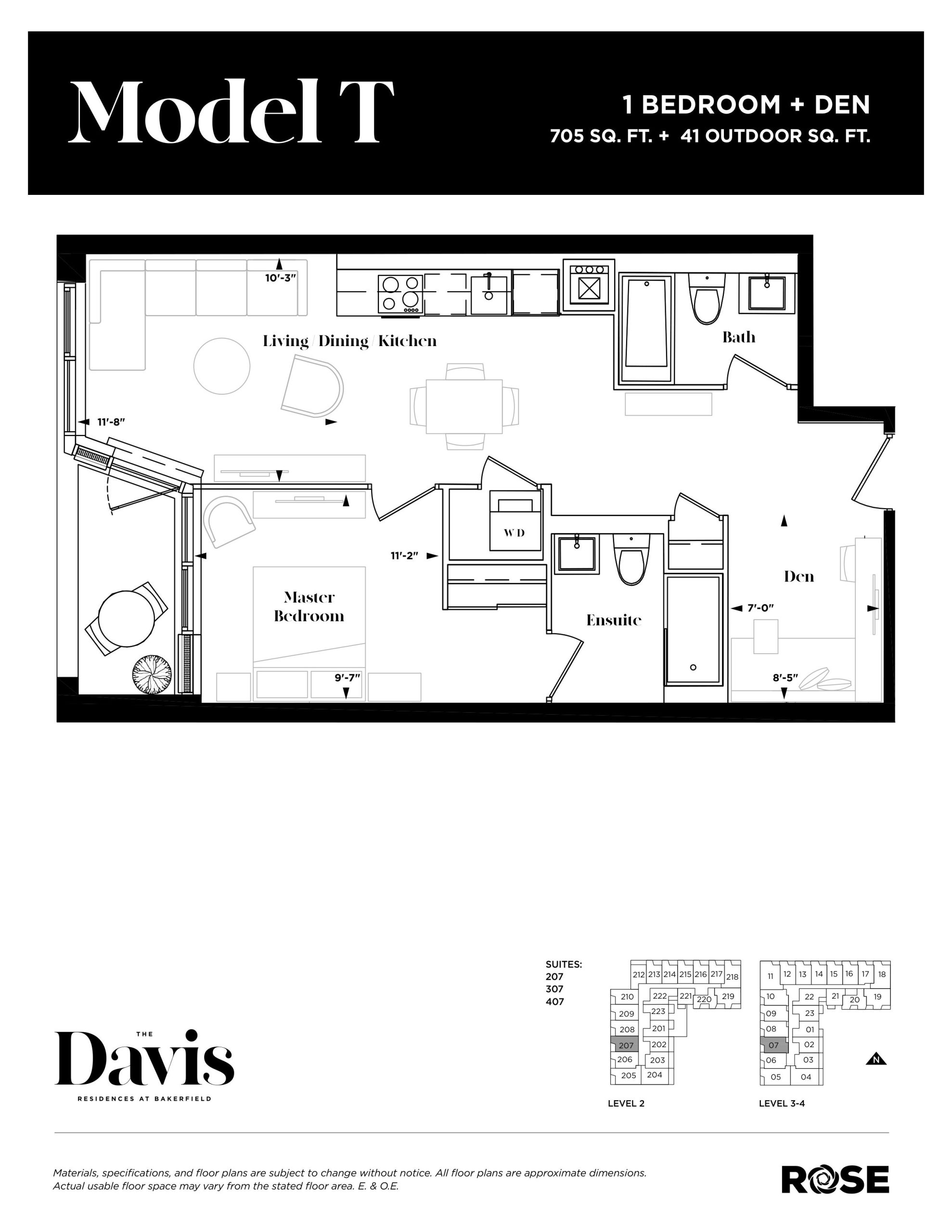 Model T floor plan