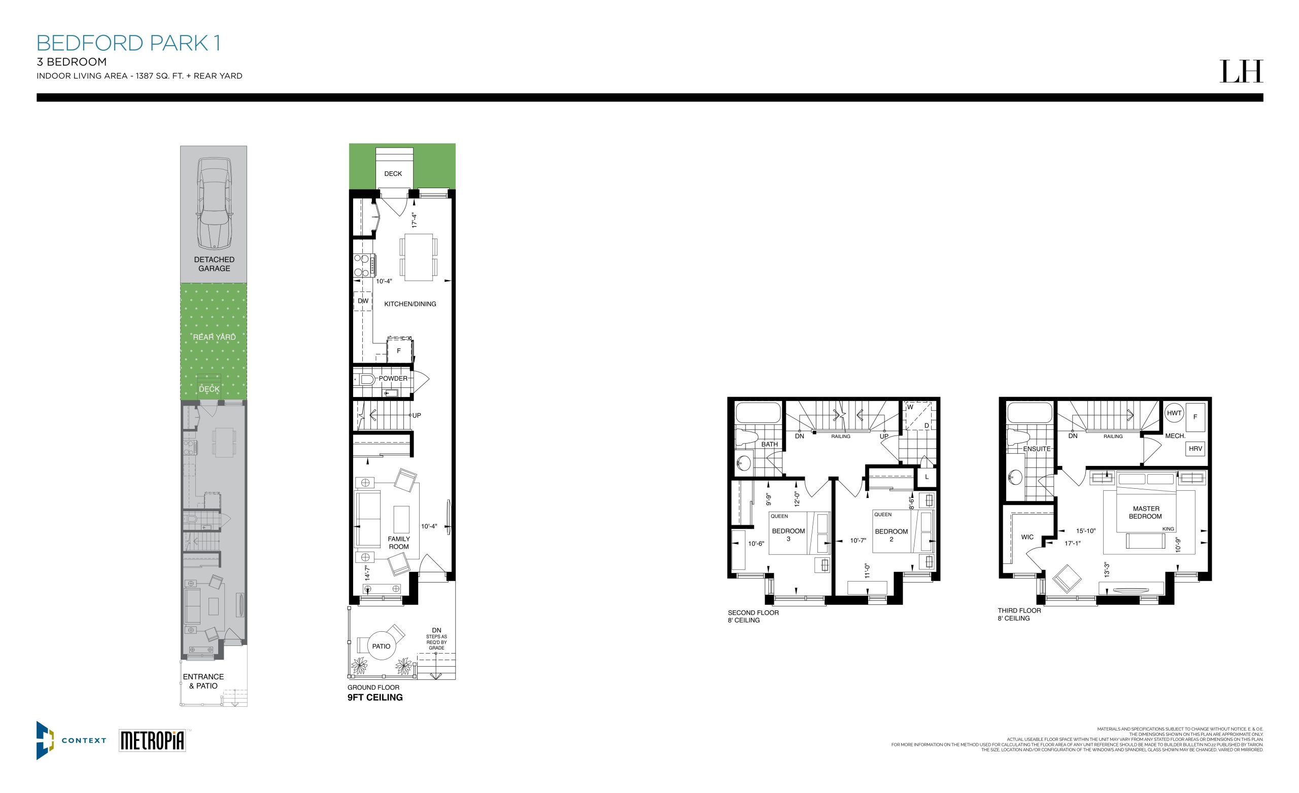 Bedford Park 1 floor plan