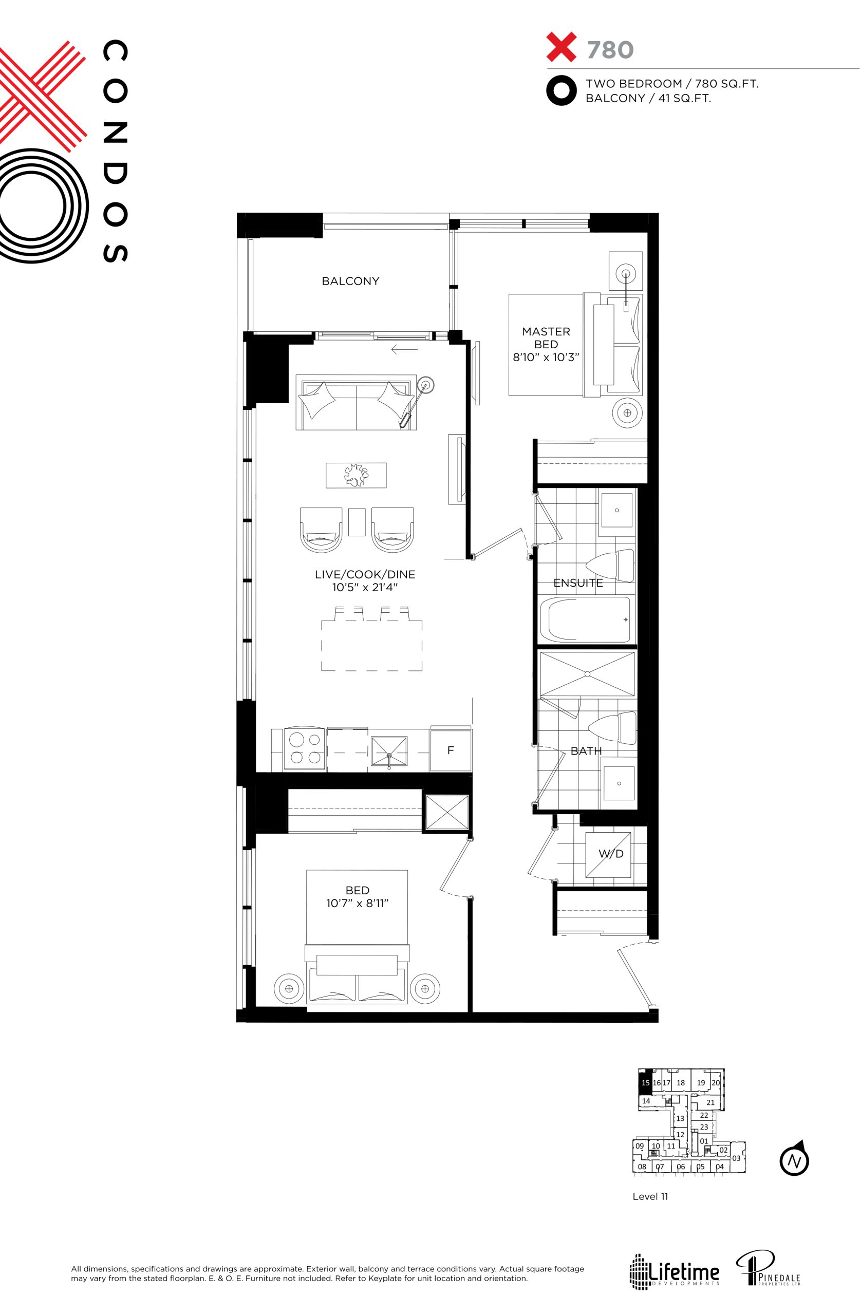 X780 floor plan