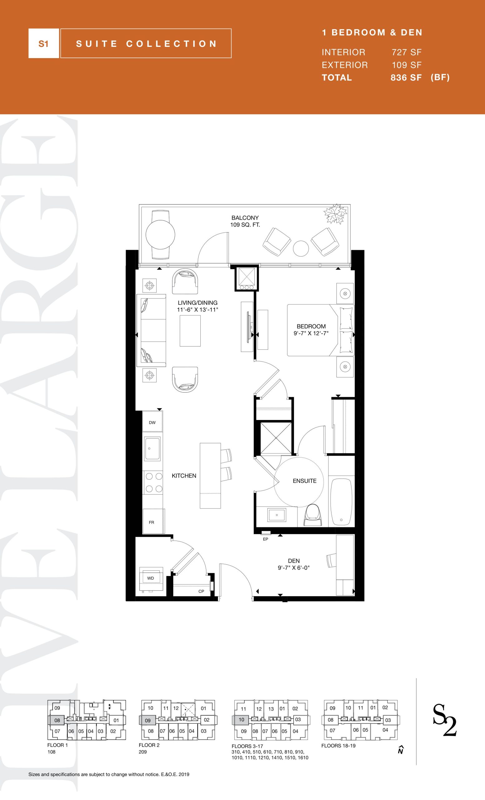 727 (West) floor plan