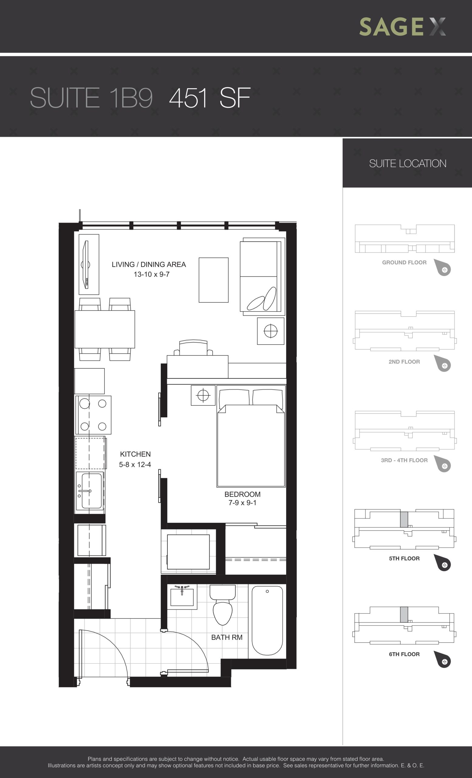 Suite 1B9 floor plan