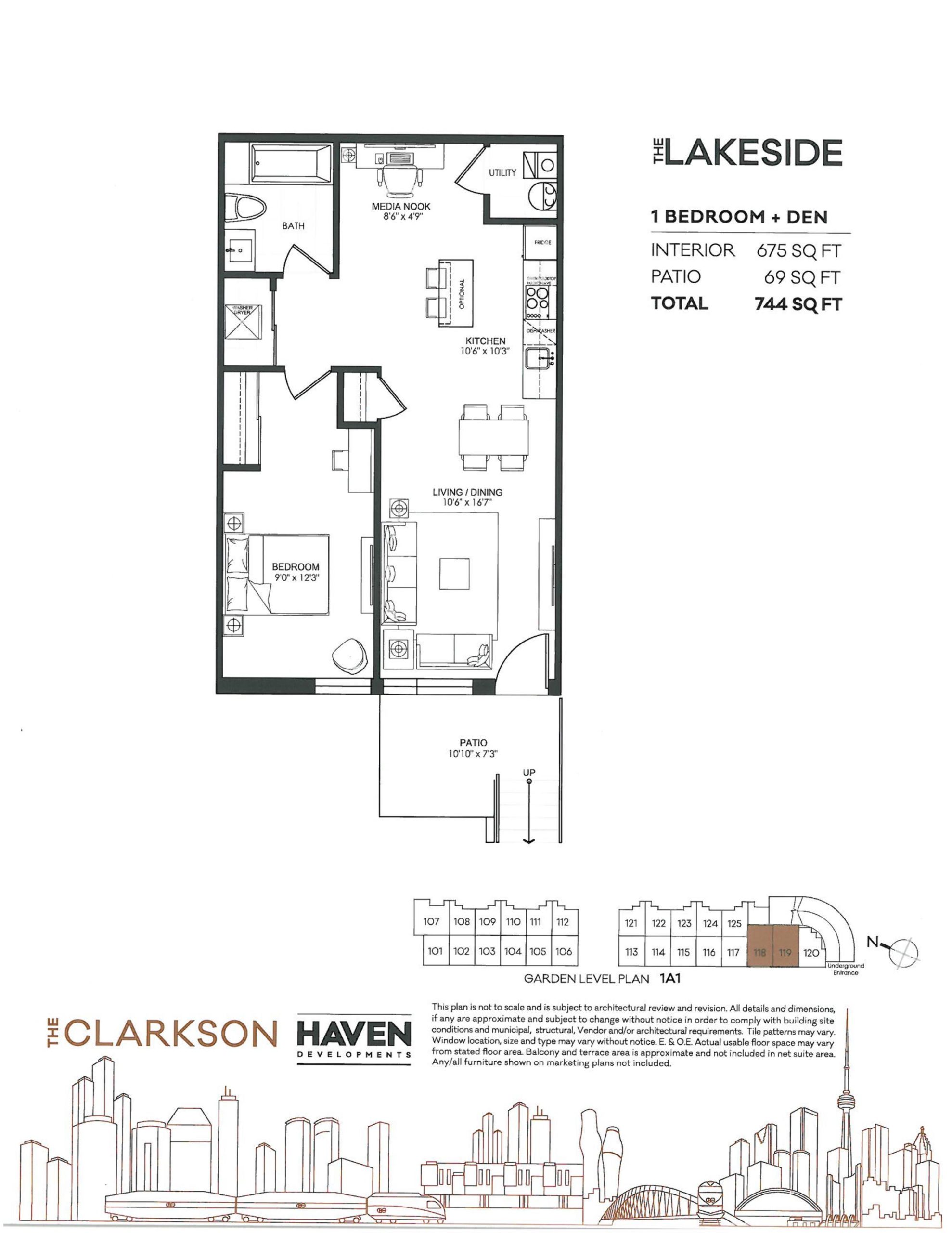 The Lakeside floor plan