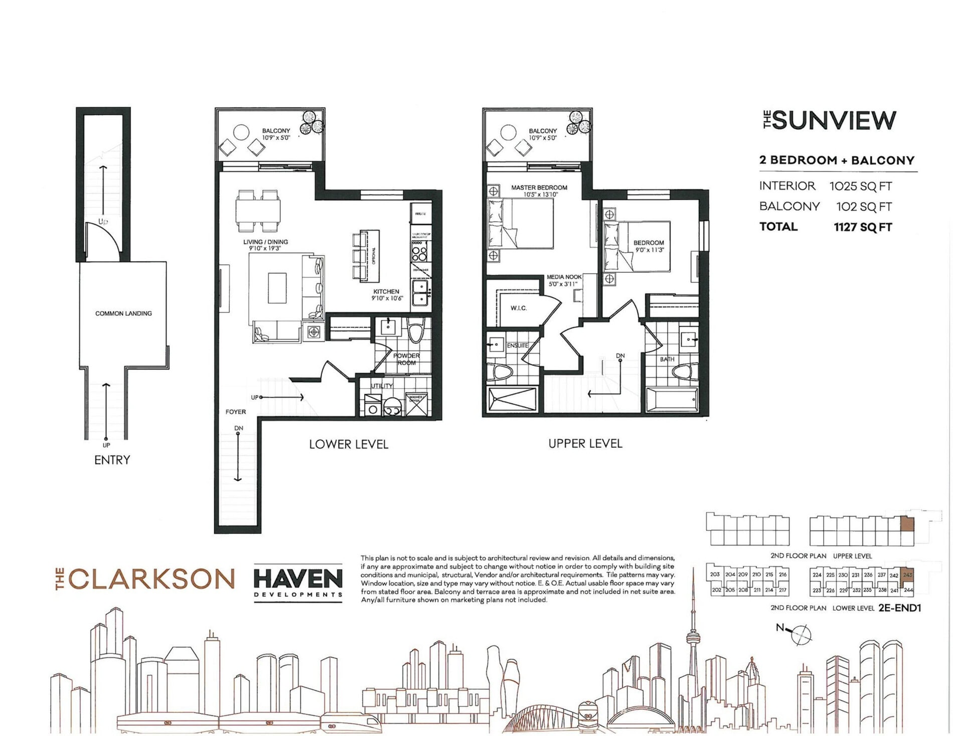 The Sunview floor plan