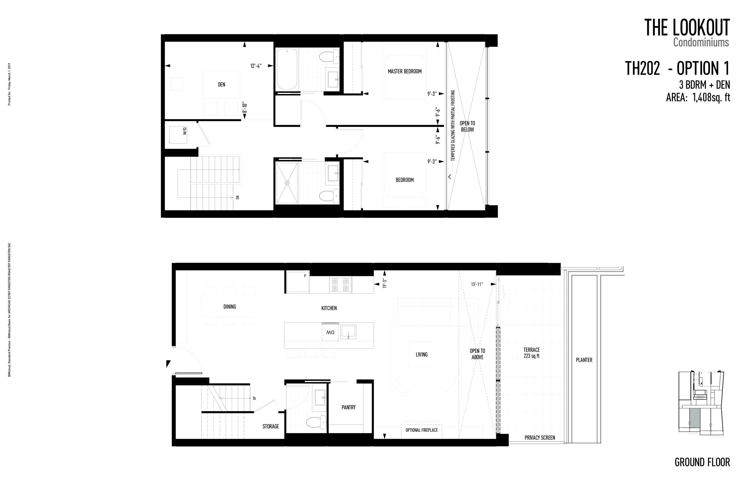 TH202 - Option 1 floor plan
