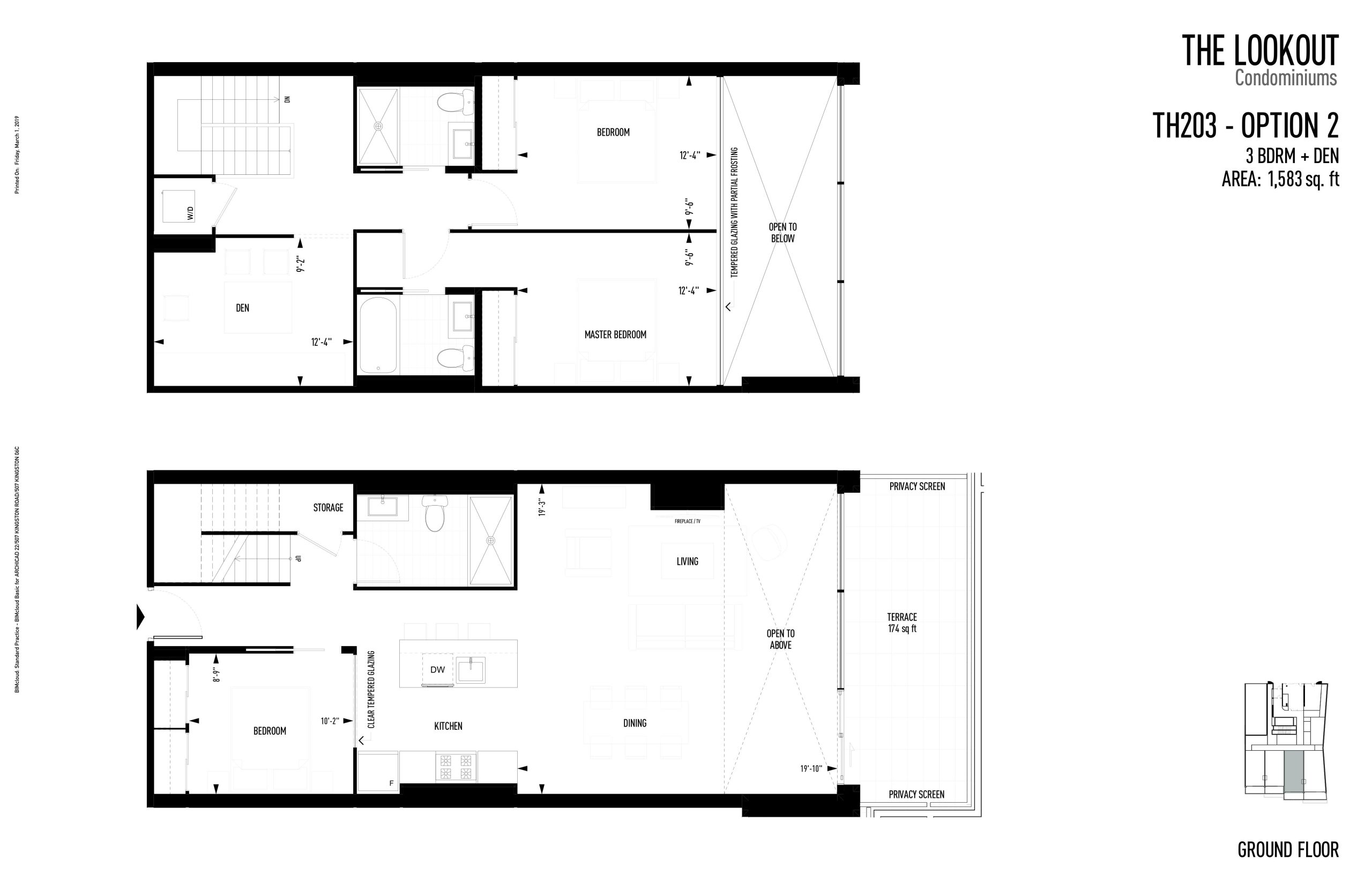 TH203 - Option 2 floor plan