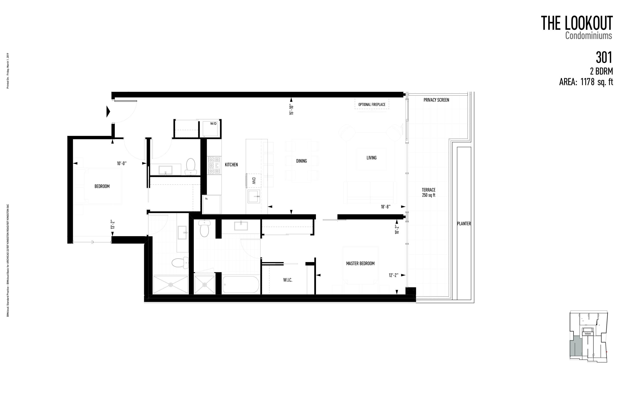 301 floor plan