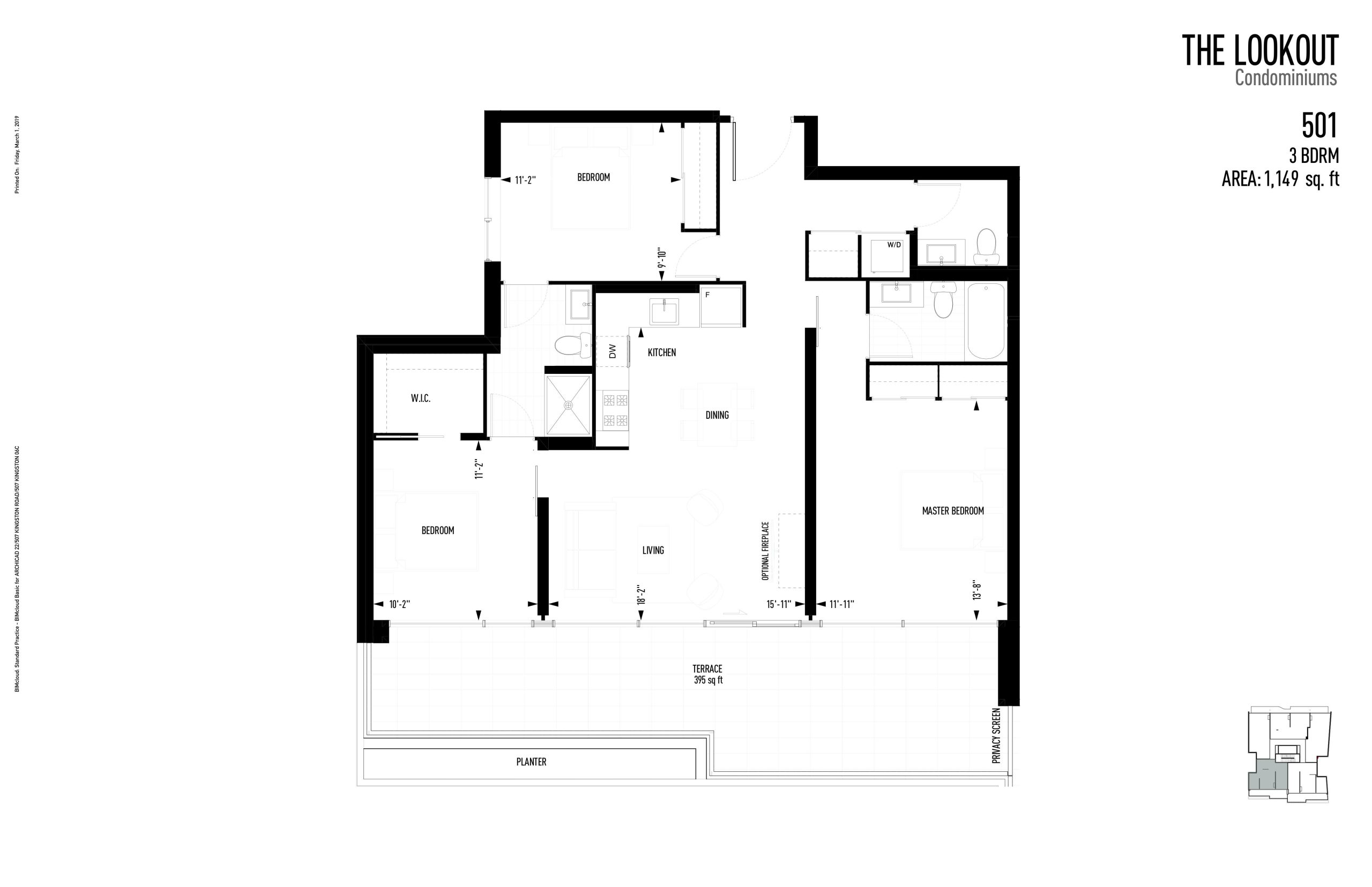 501 floor plan
