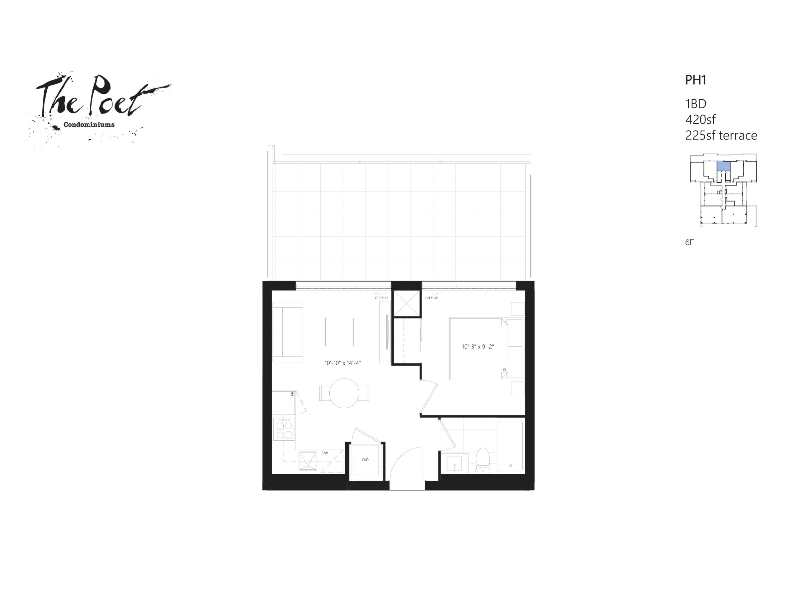 PH1 floor plan