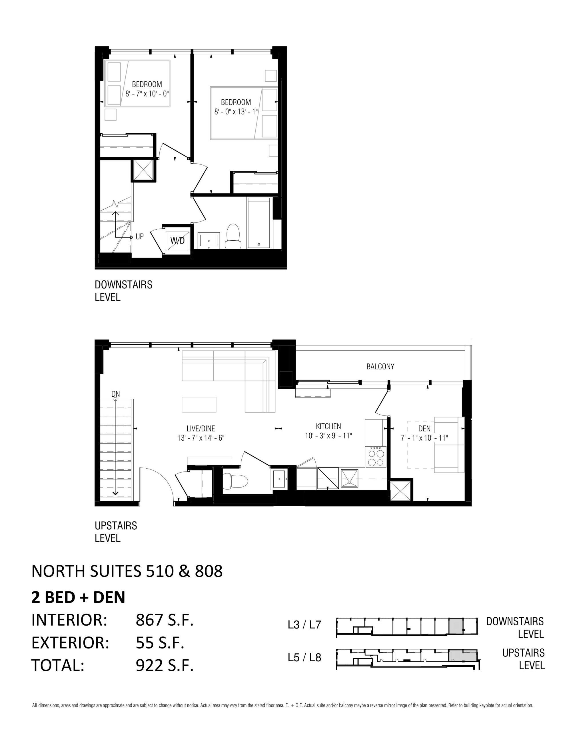 North Suite 510 | 808 floor plan