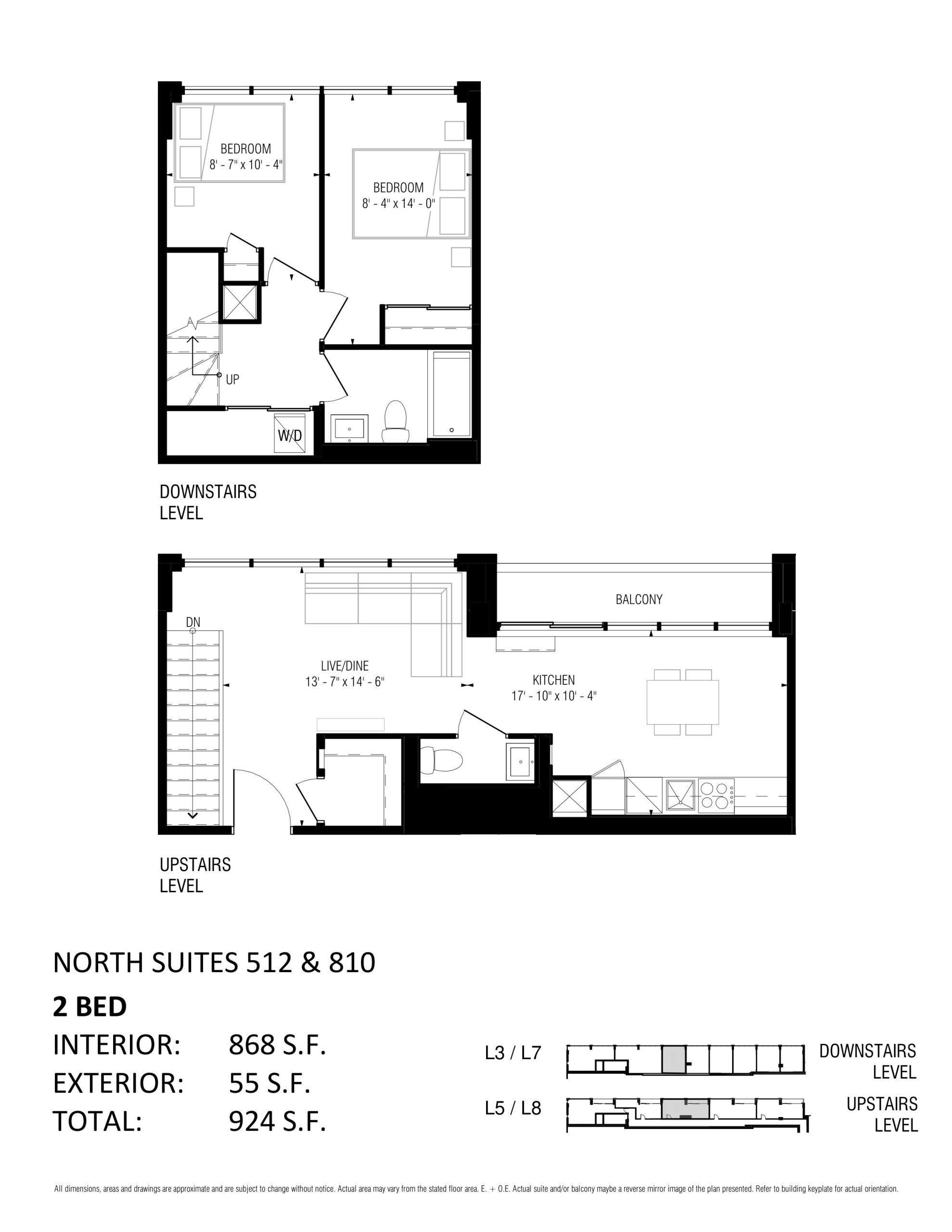 North Suite 512 | 810 floor plan