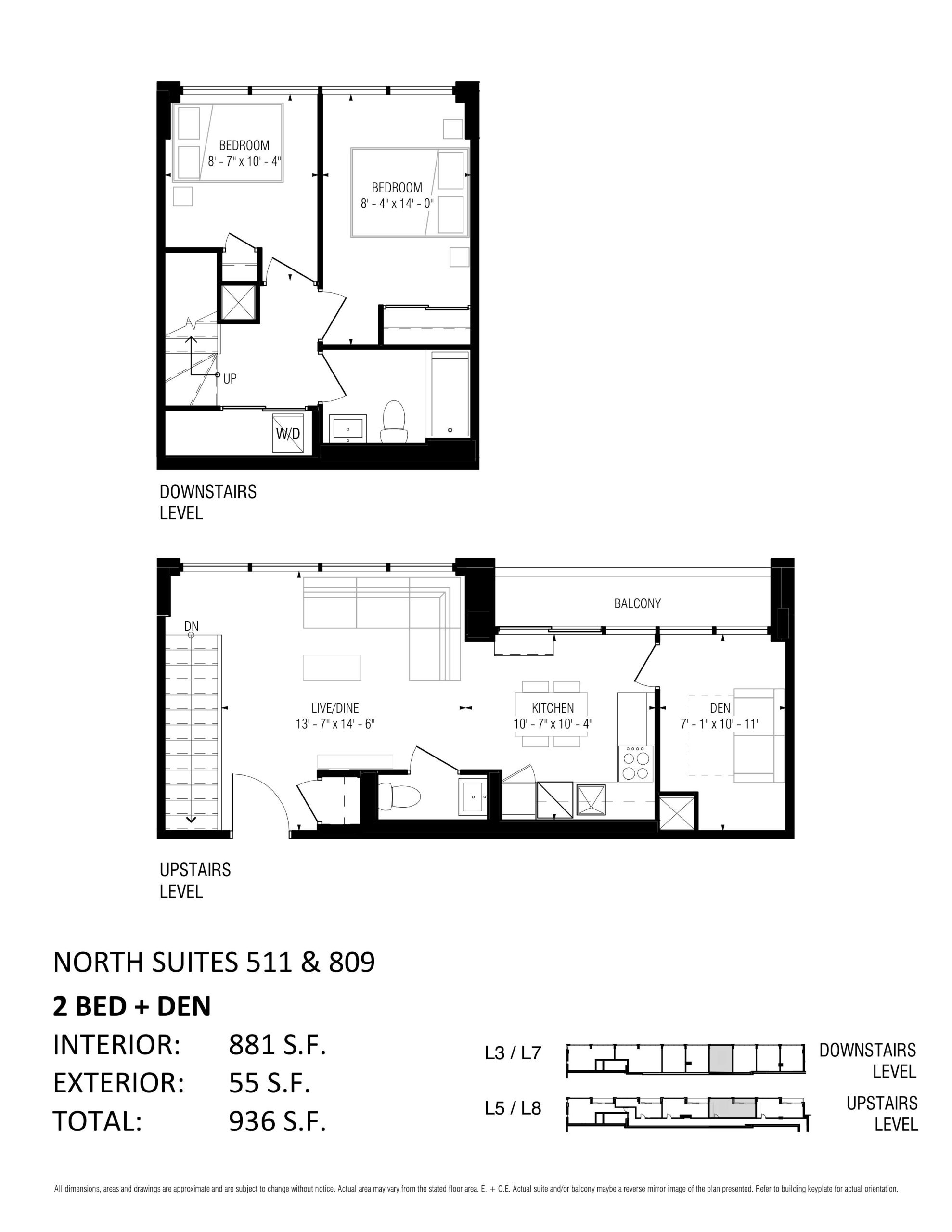North Suite 511 | 809 floor plan