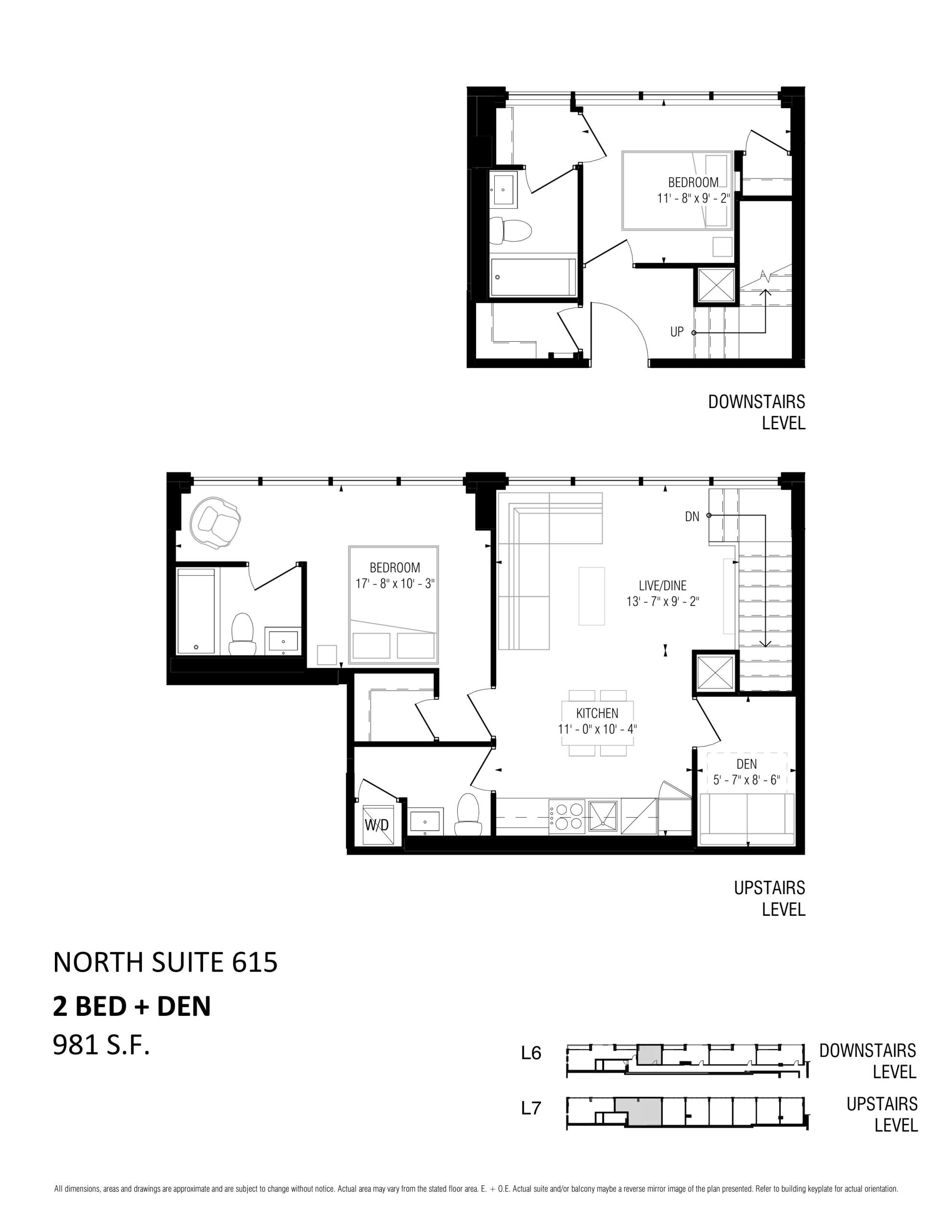 North Suite 615 floor plan