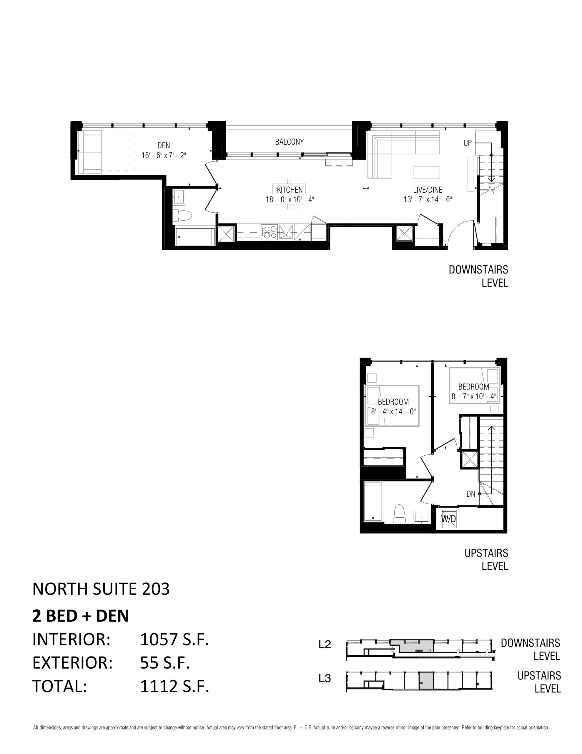 North Suite 203 floor plan