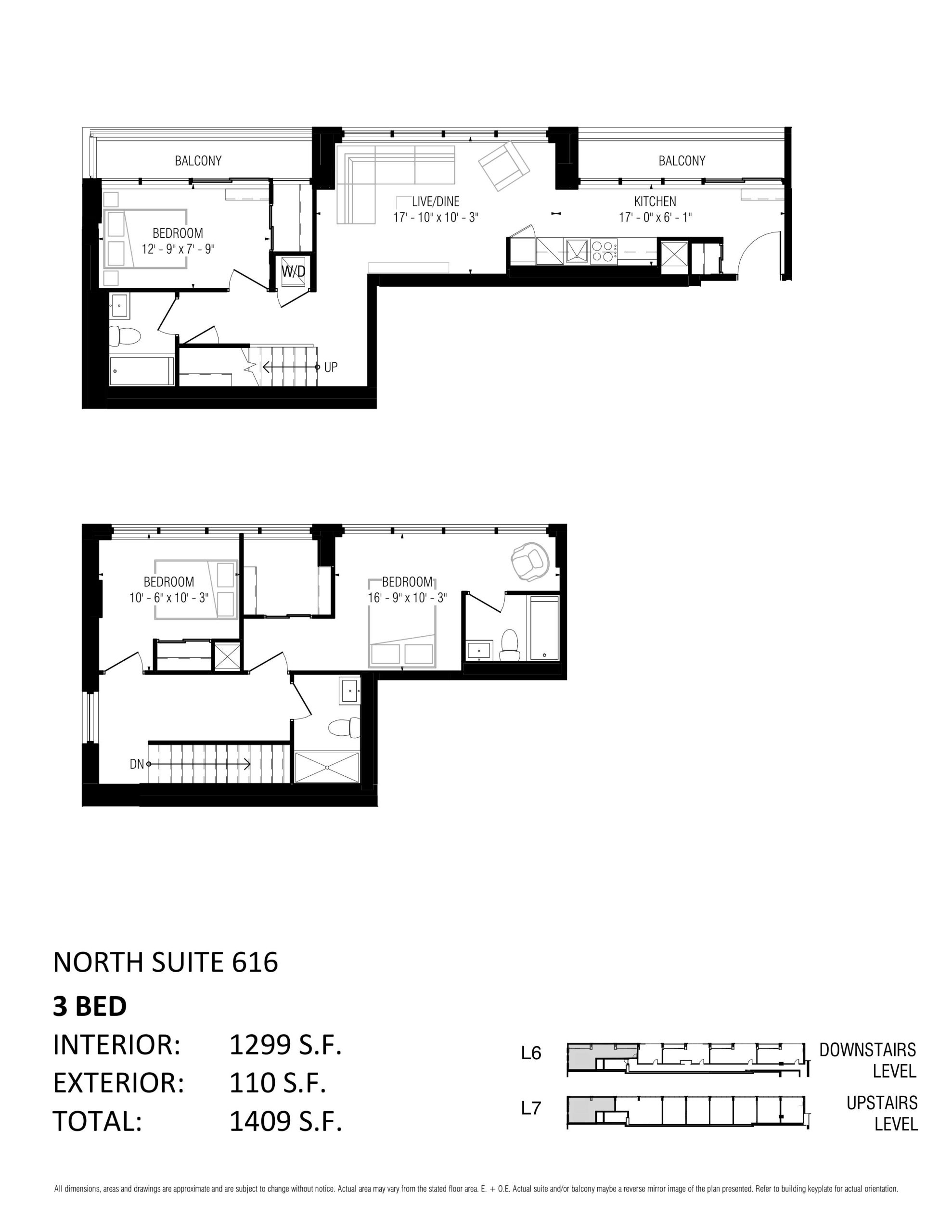 North Suite 616 floor plan