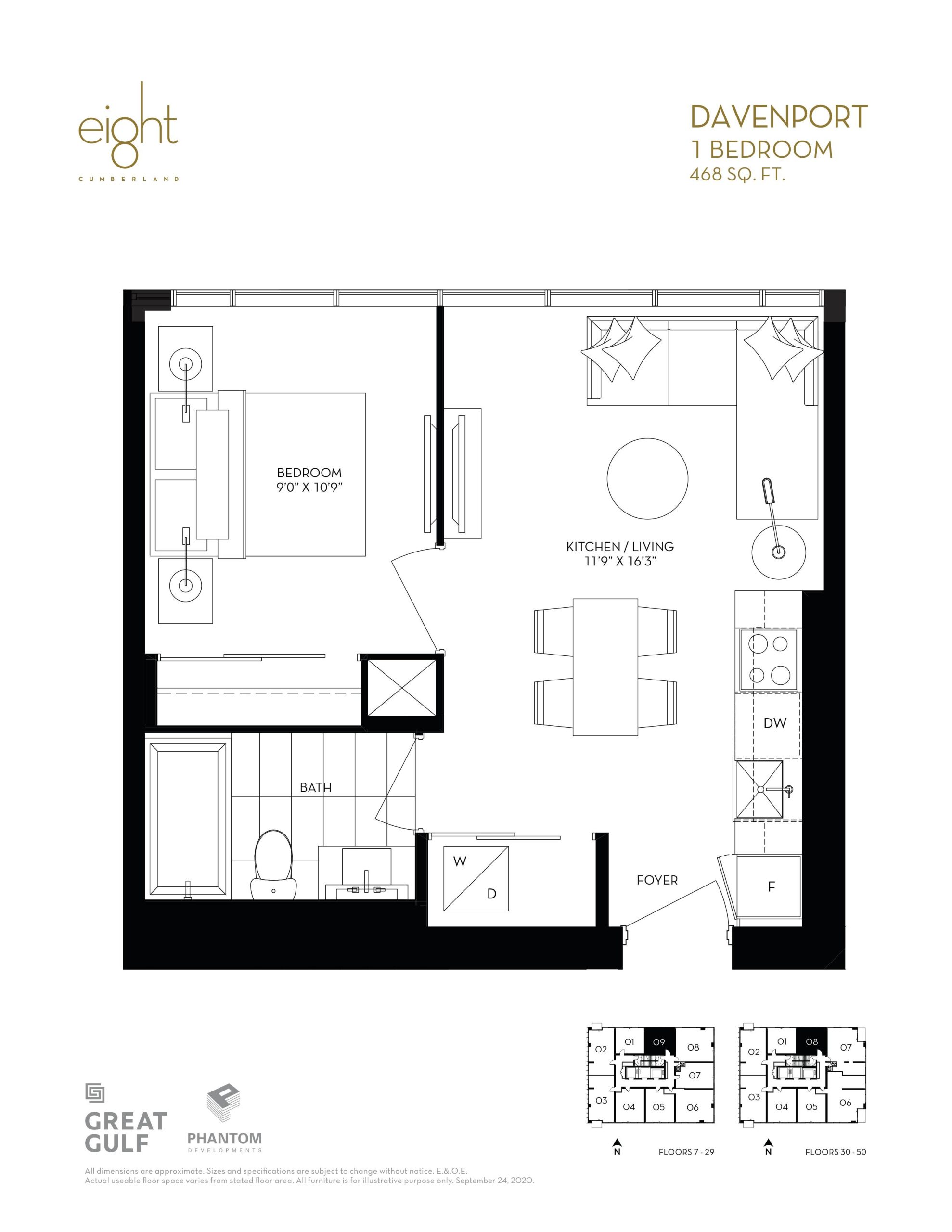 Davenport floor plan