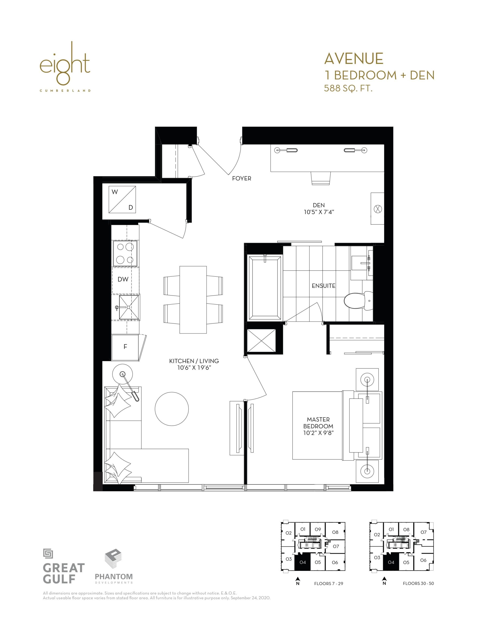 Avenue floor plan